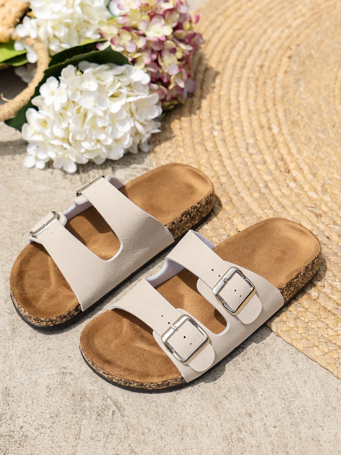 In Beige Women Slippers