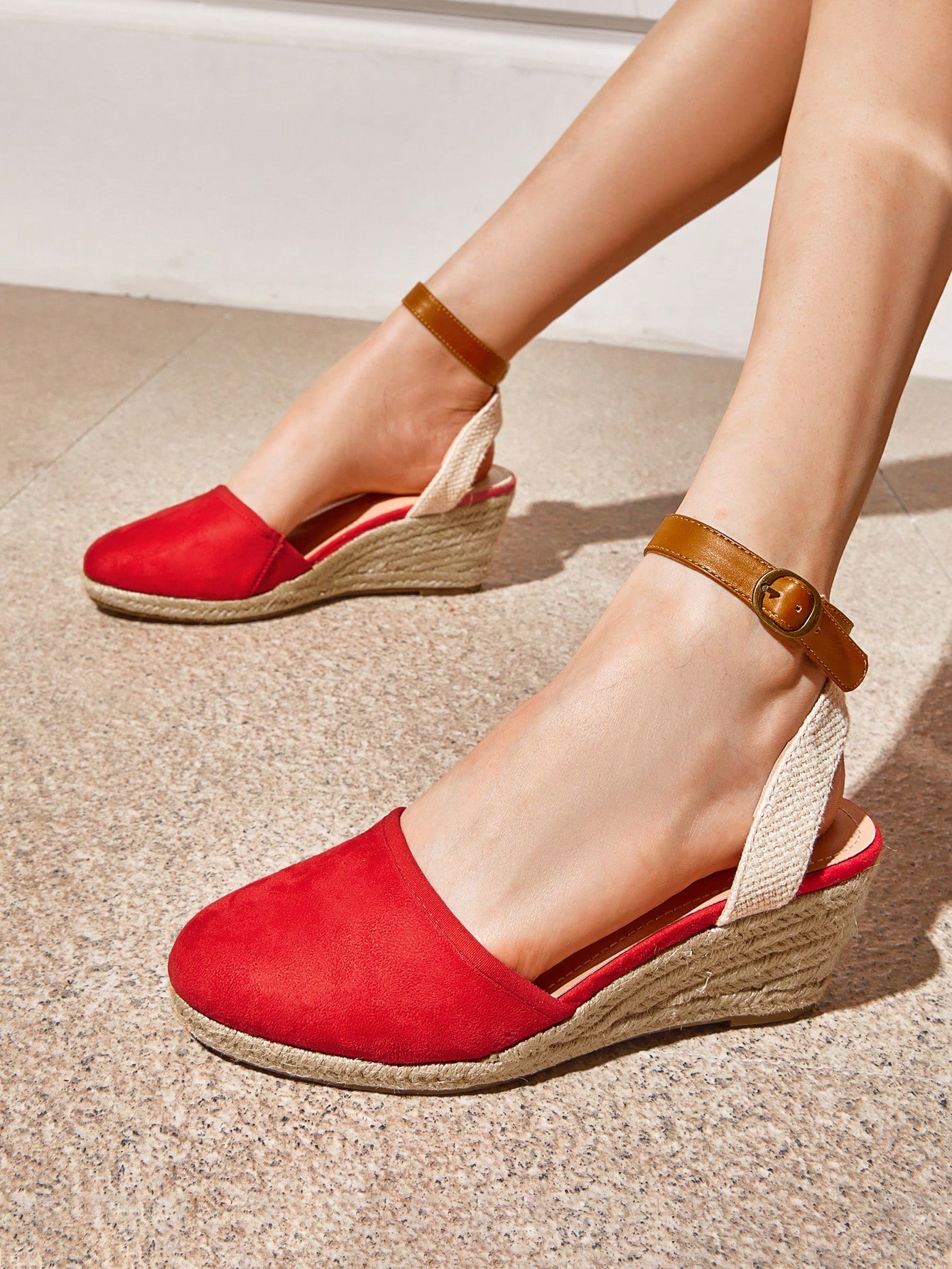 In Red Women Wedges & Flatform