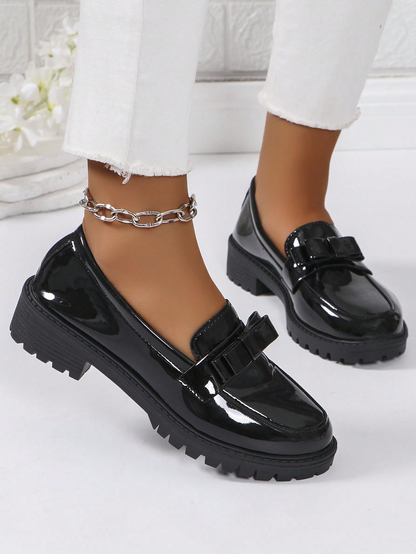 In Black Women Wedges & Flatform