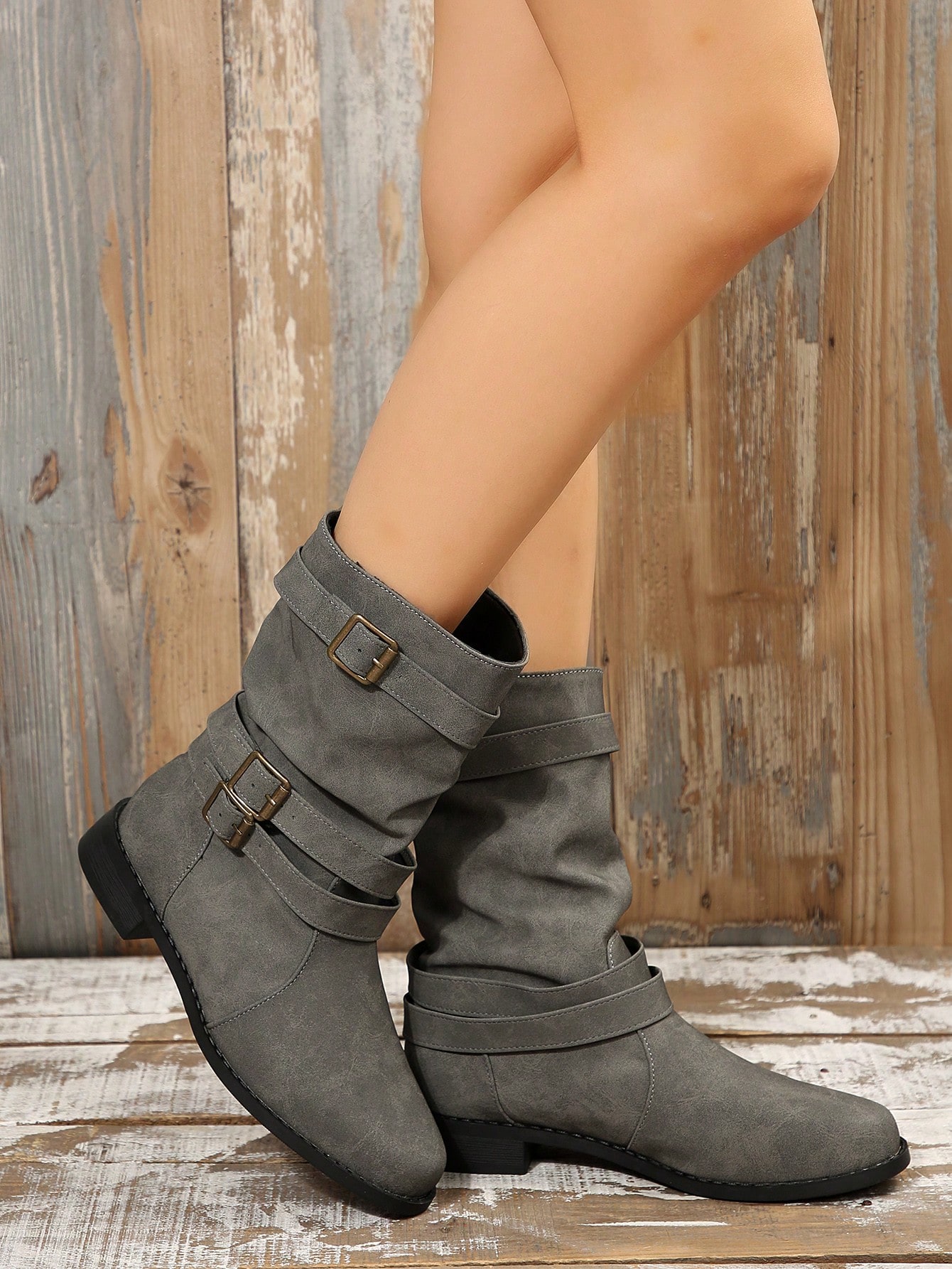 In Grey Women Ankle Boots & Booties