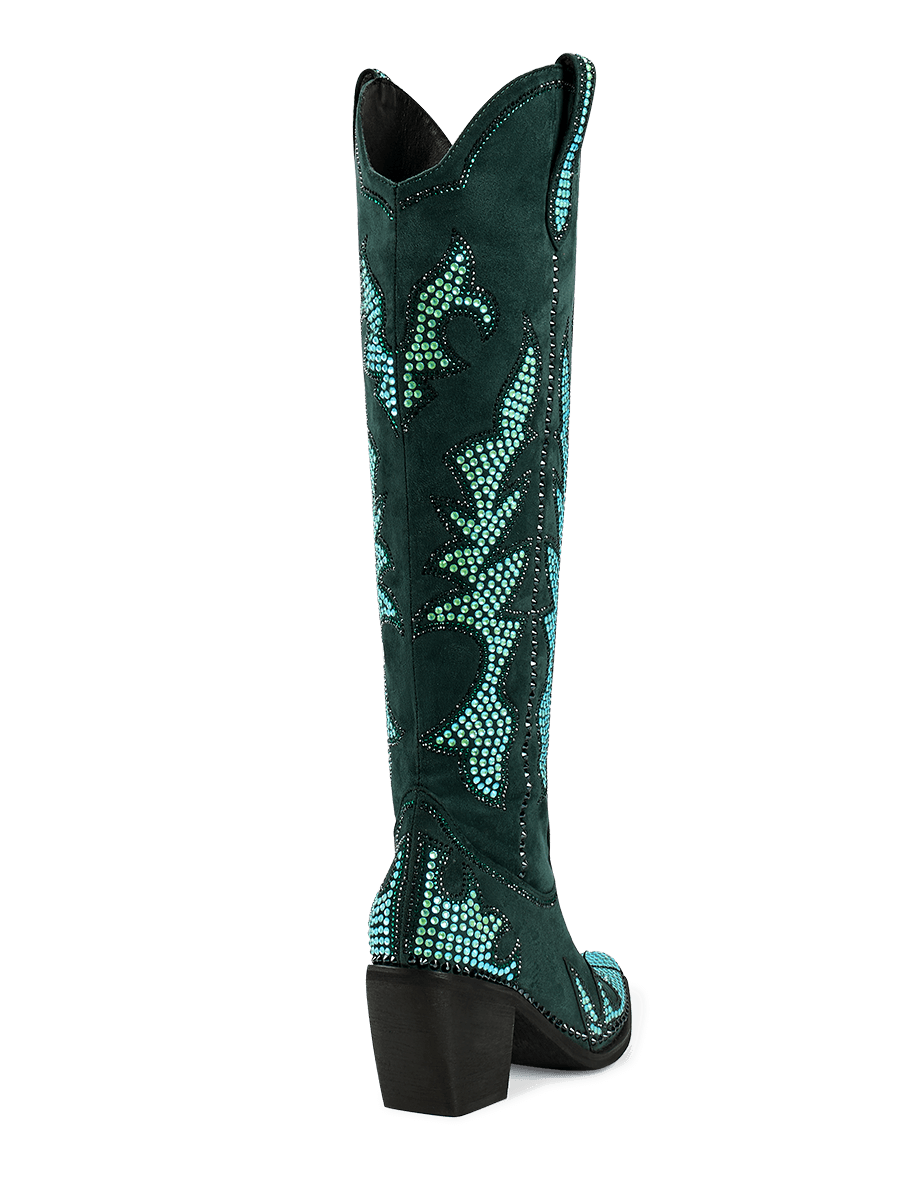 In Green Women Fashion Boots