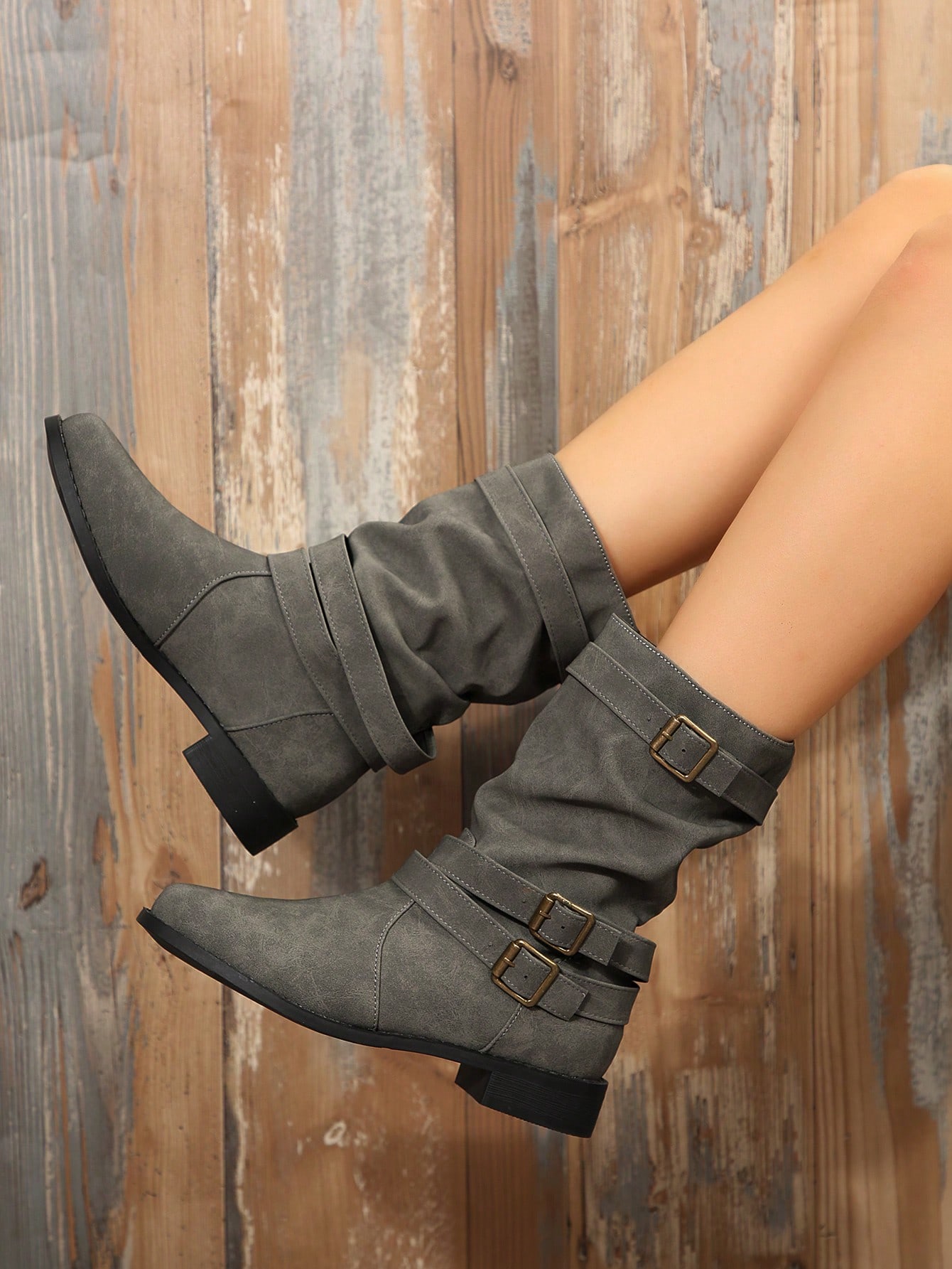 In Grey Women Ankle Boots & Booties