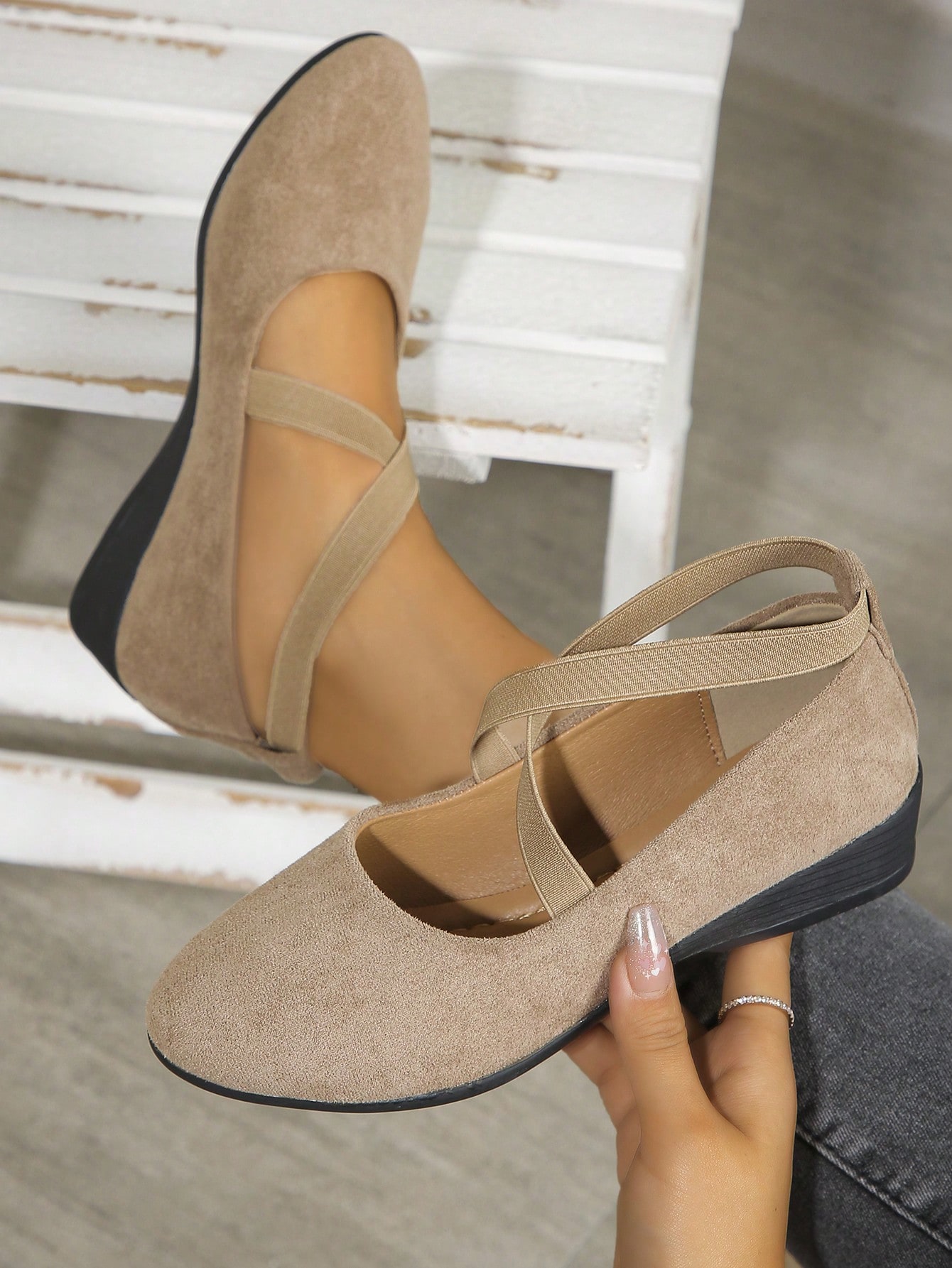 In Apricot Women Wedges & Flatform