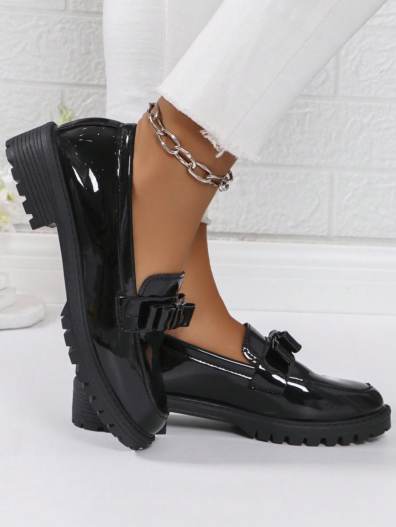 In Black Women Wedges & Flatform