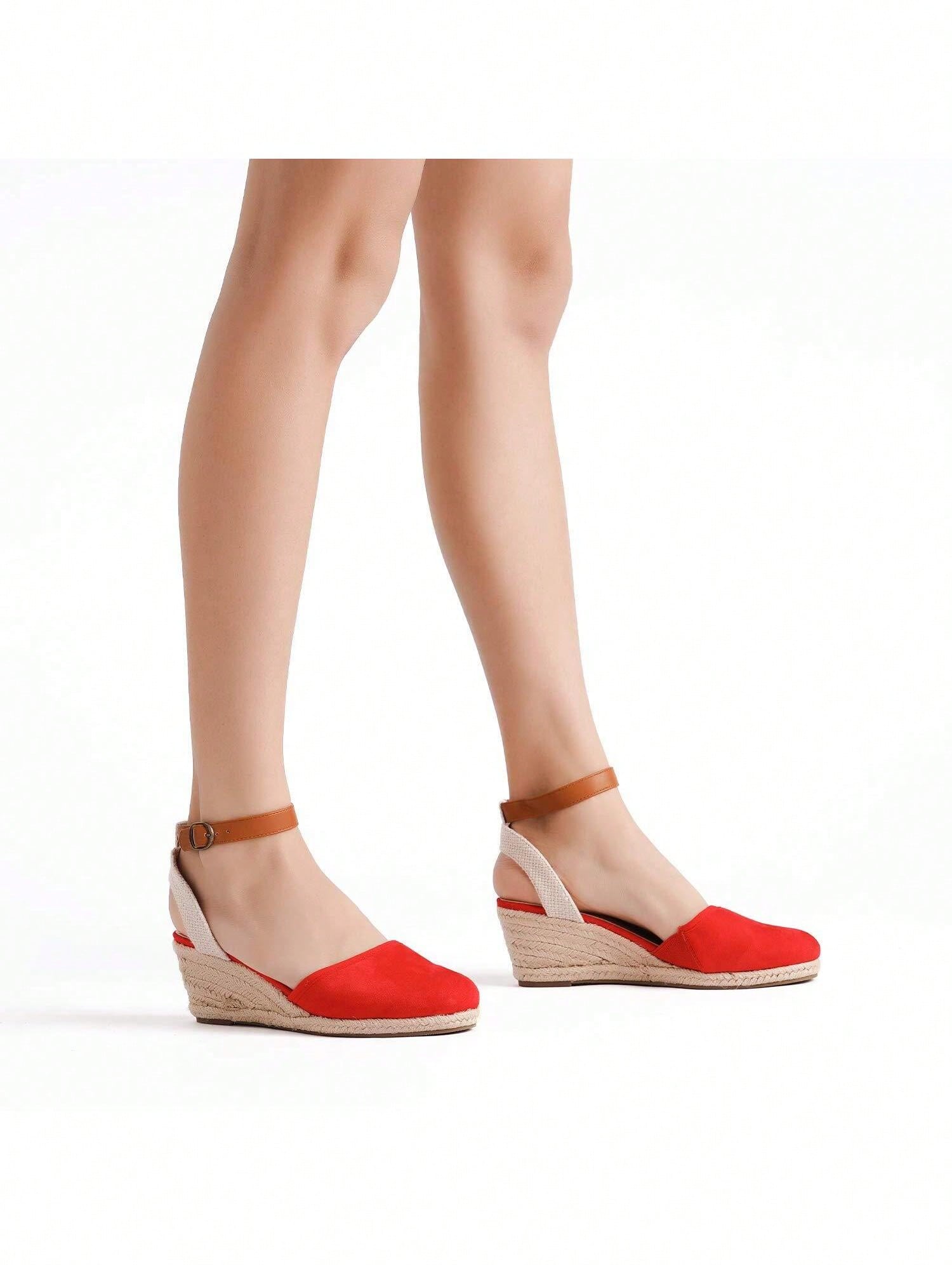 In Red Women Wedges & Flatform