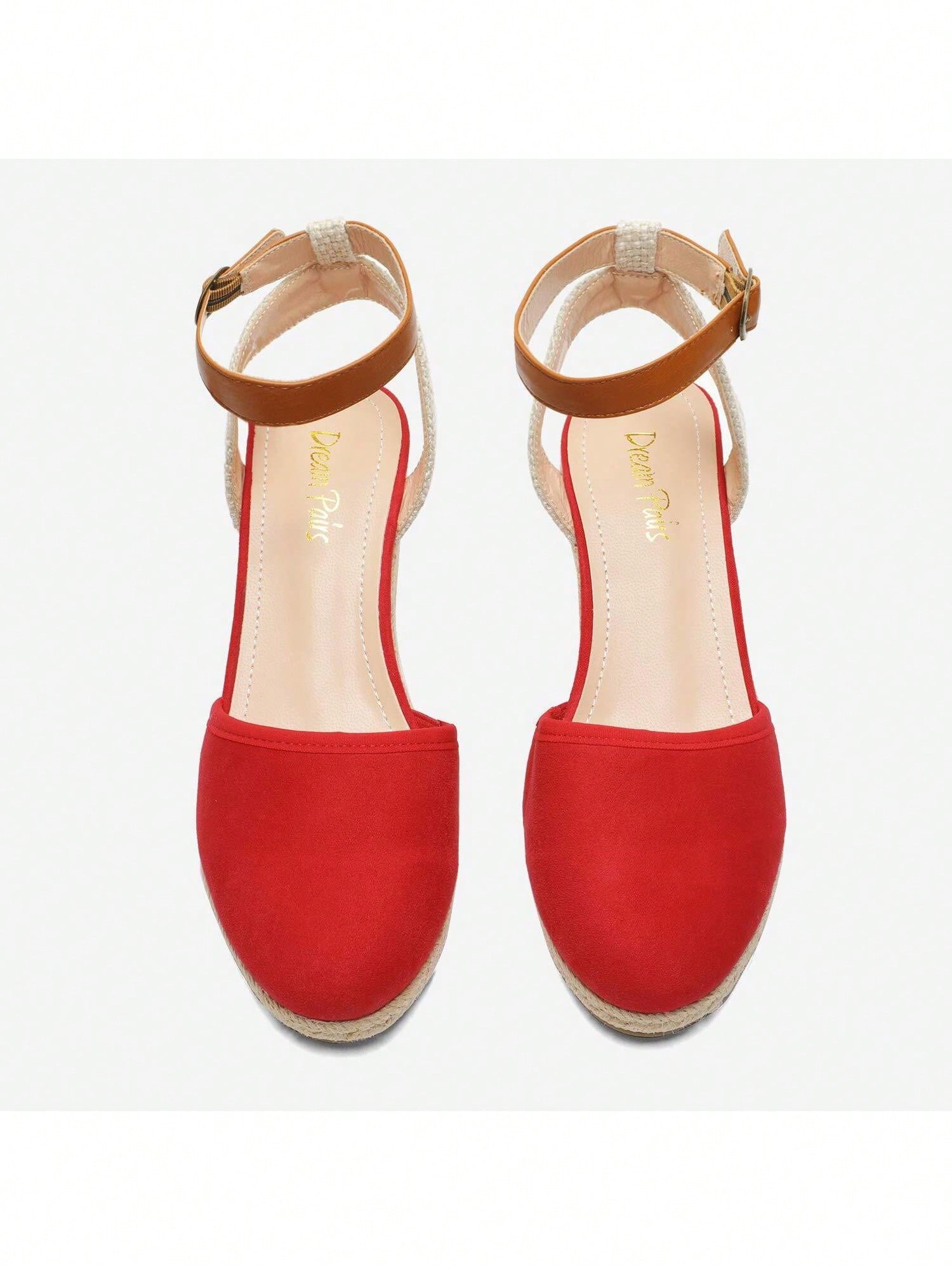 In Red Women Wedges & Flatform