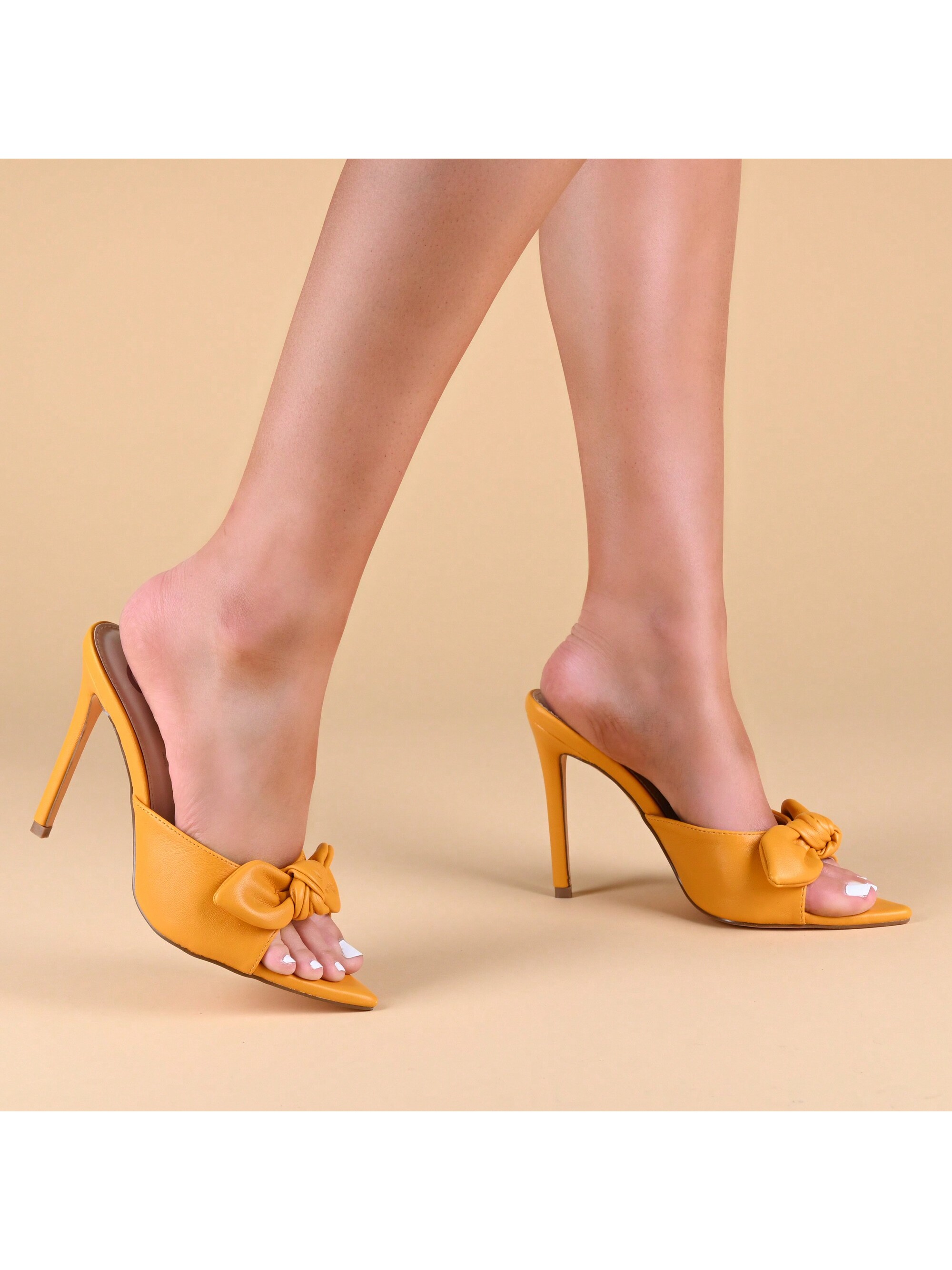 In Orange Women Pumps