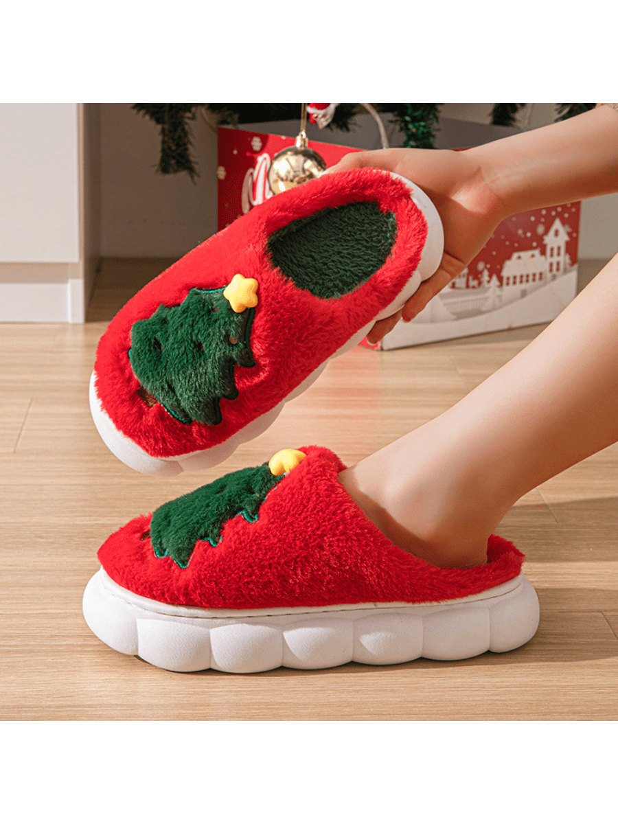 In Red Women Home Slippers