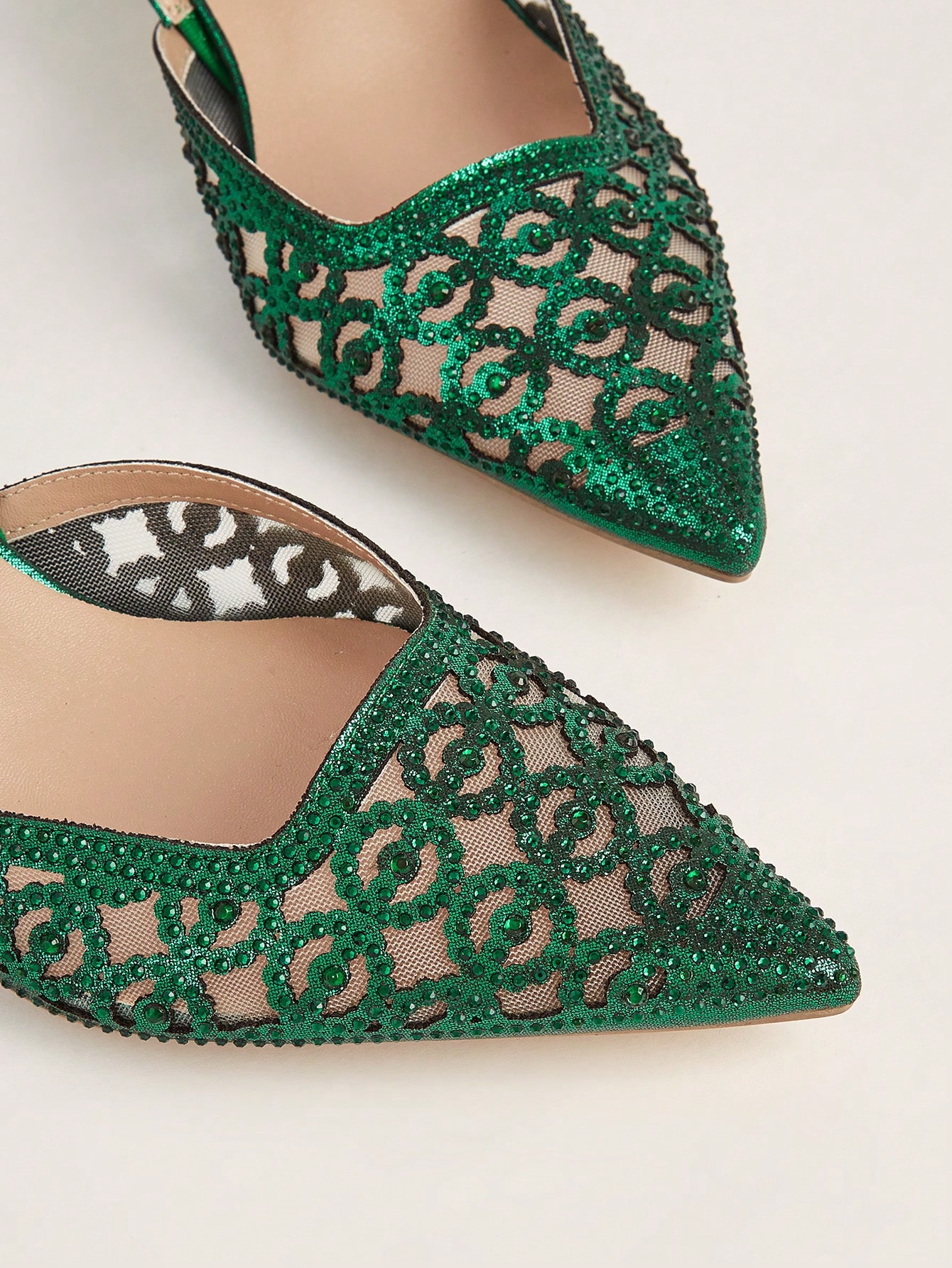 In Green Women Pumps