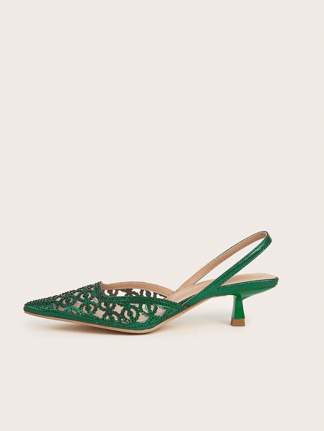 In Green Women Pumps