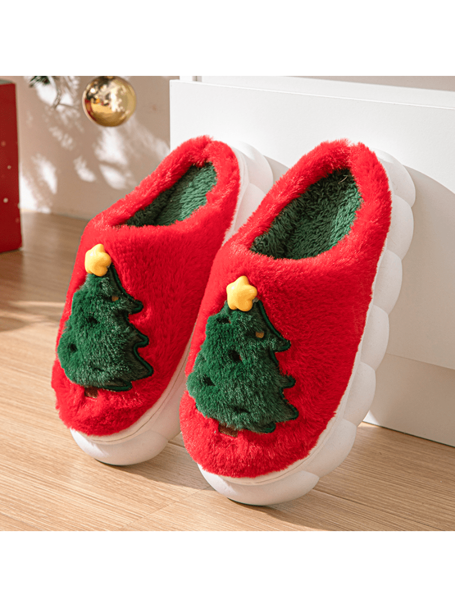 In Red Women Home Slippers