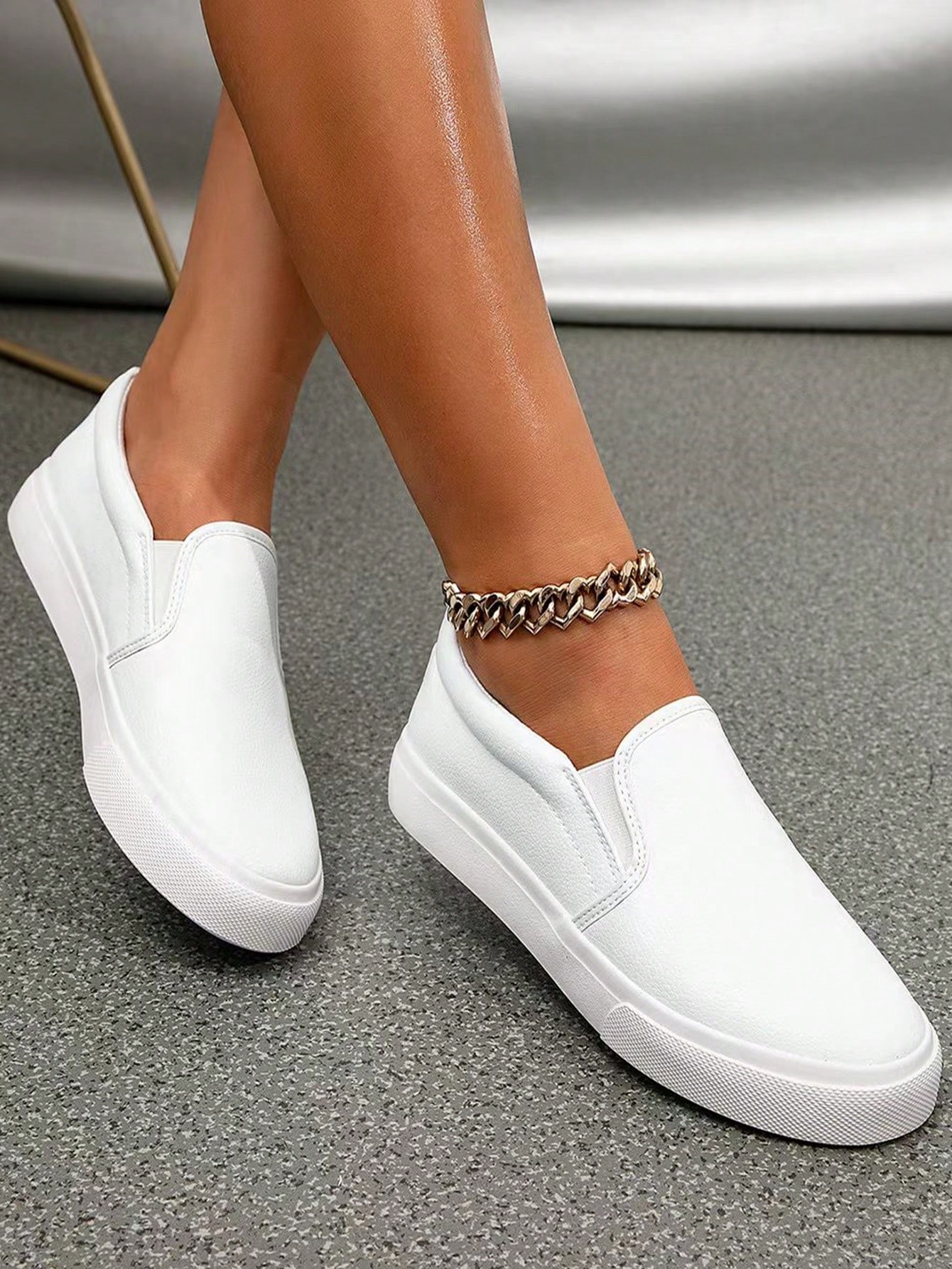 In White Women Flats