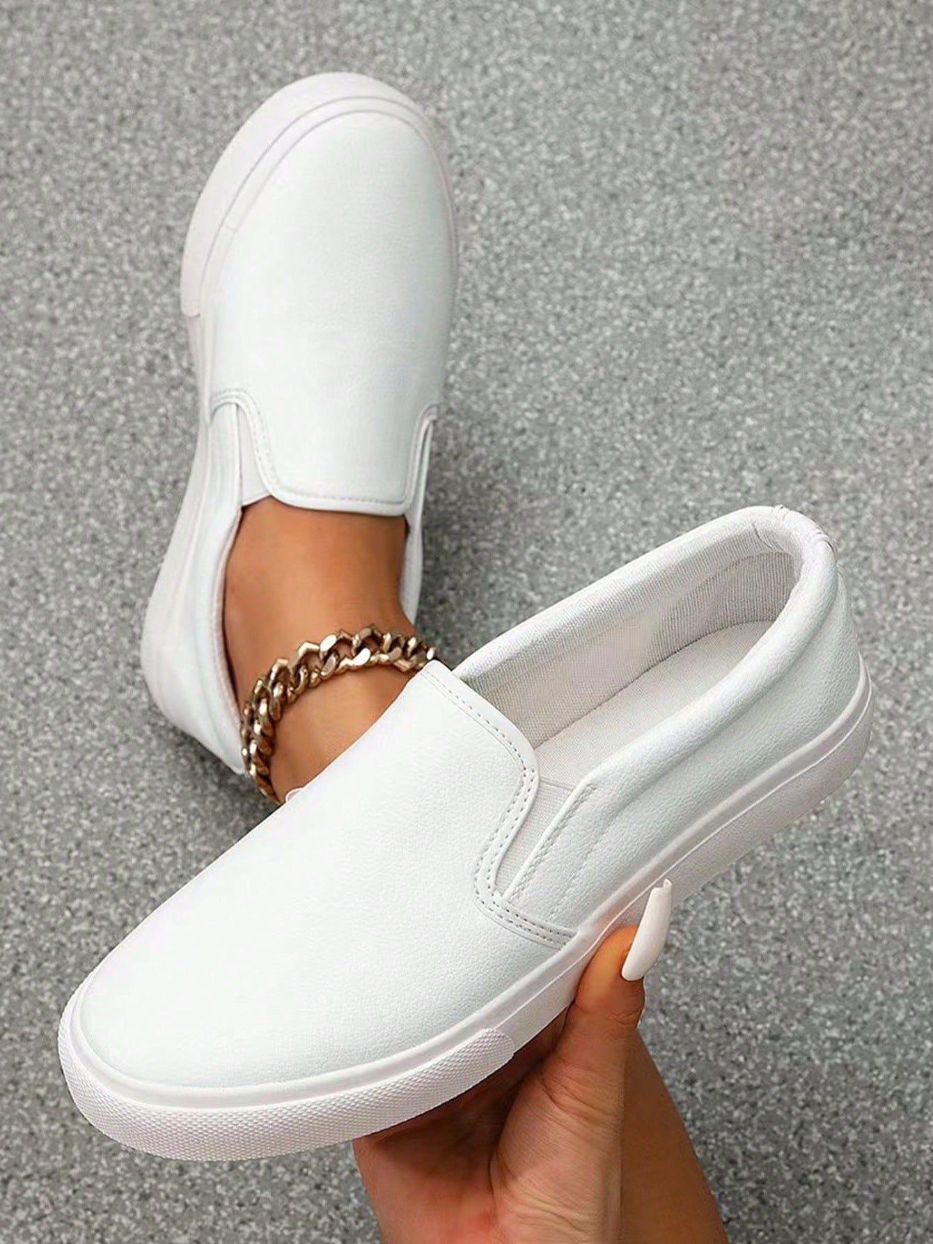 In White Women Flats