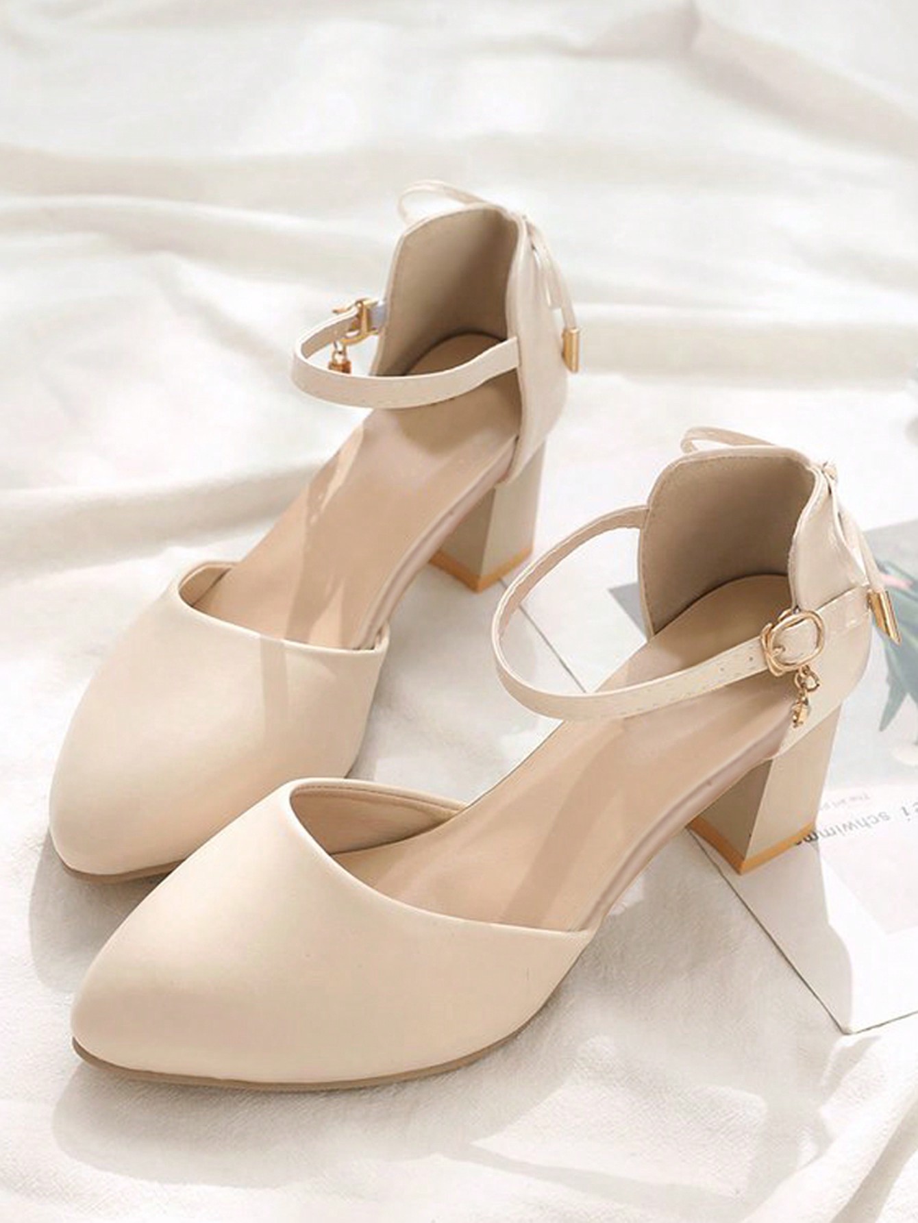 In Beige Women Pumps