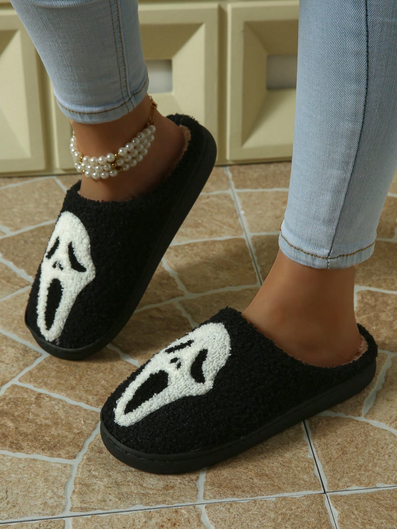 In Black Women Home Slippers