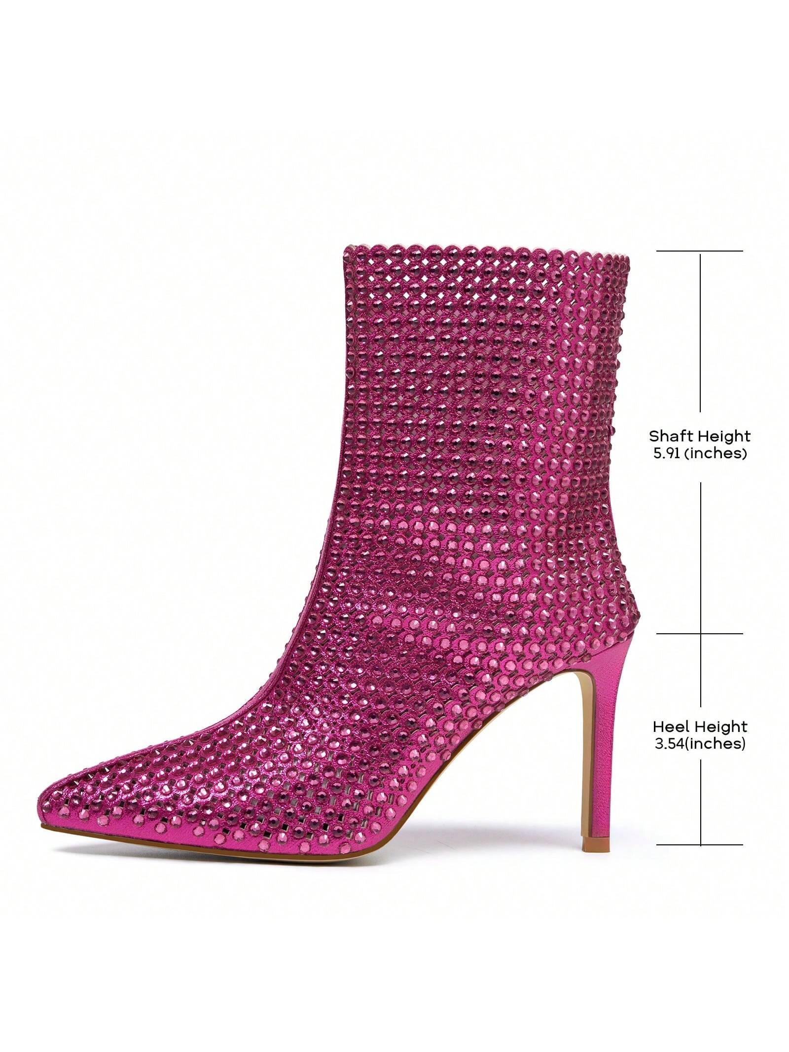 In Hot Pink Women Ankle Boots & Booties