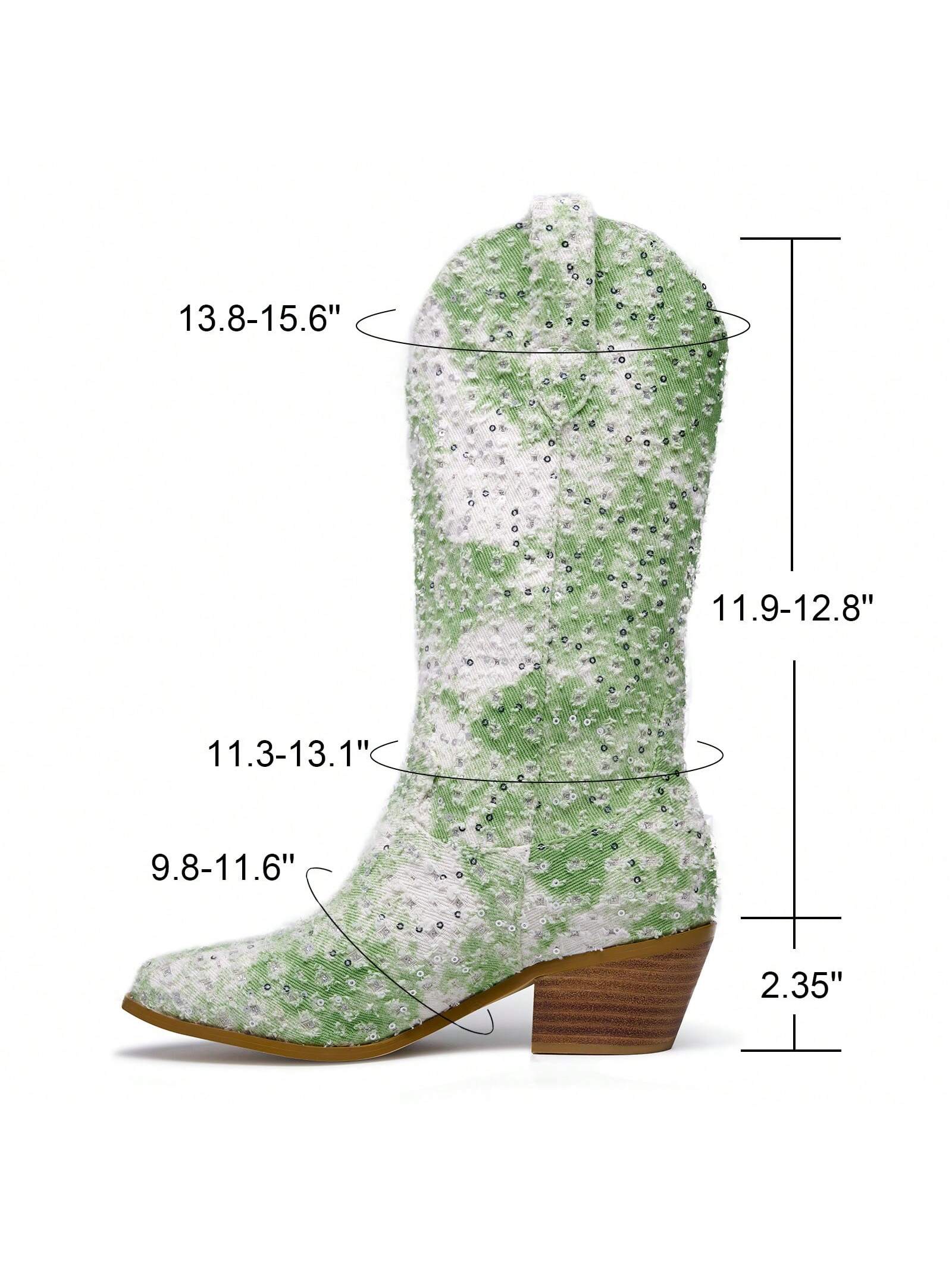 In Green Women Fashion Boots