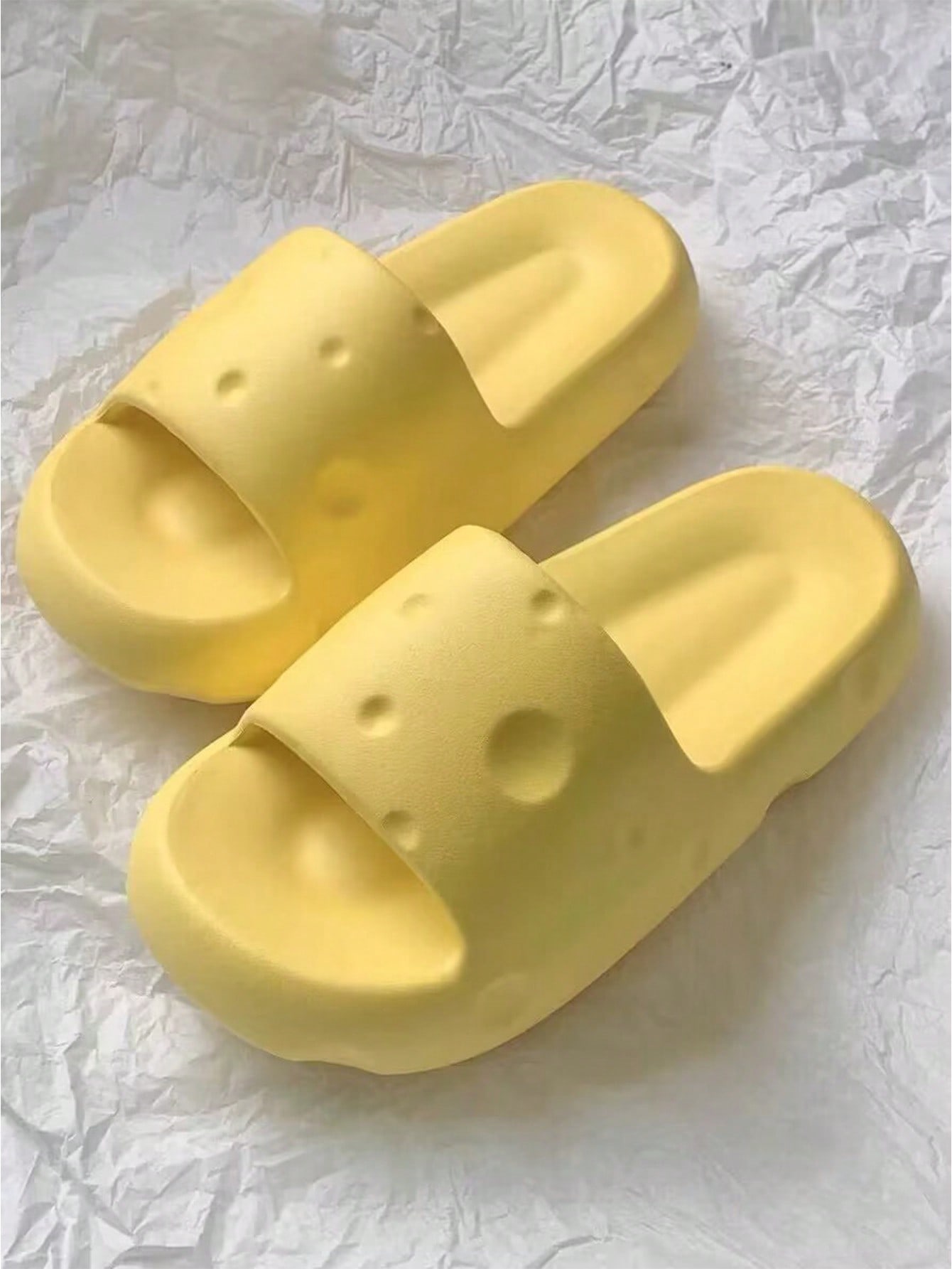 In Yellow Women Home Slippers