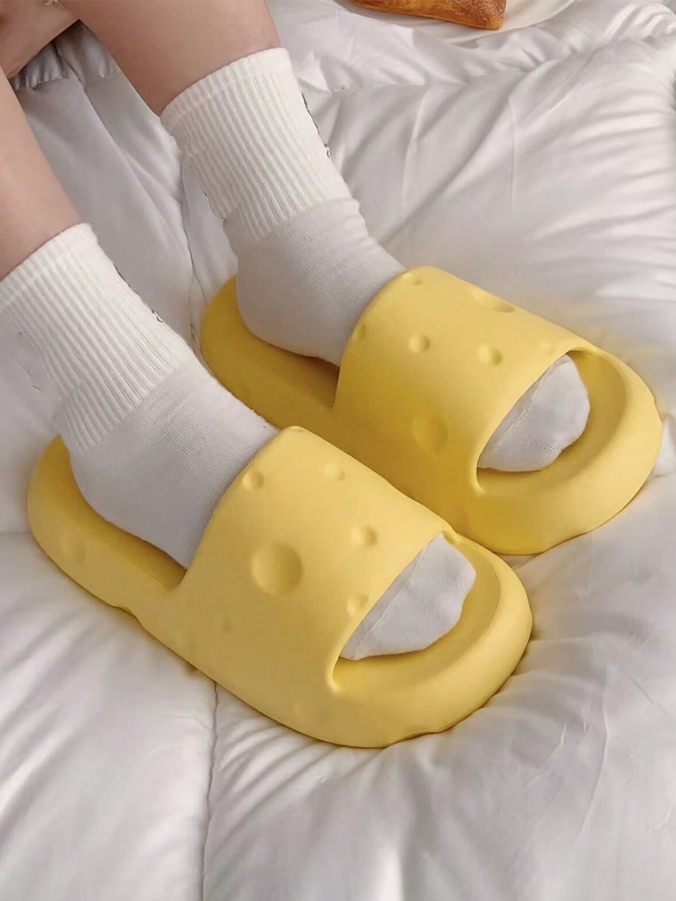 In Yellow Women Home Slippers