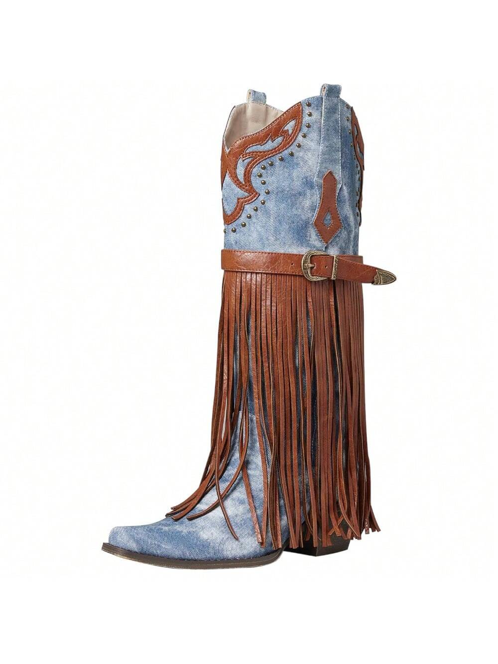 In Blue Women Mid-Calf Boots