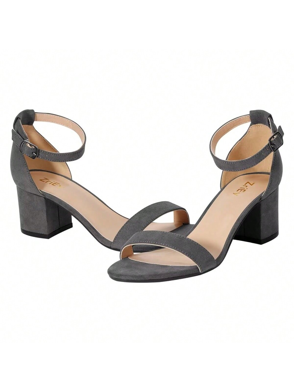 In Grey Women Heeled Sandals