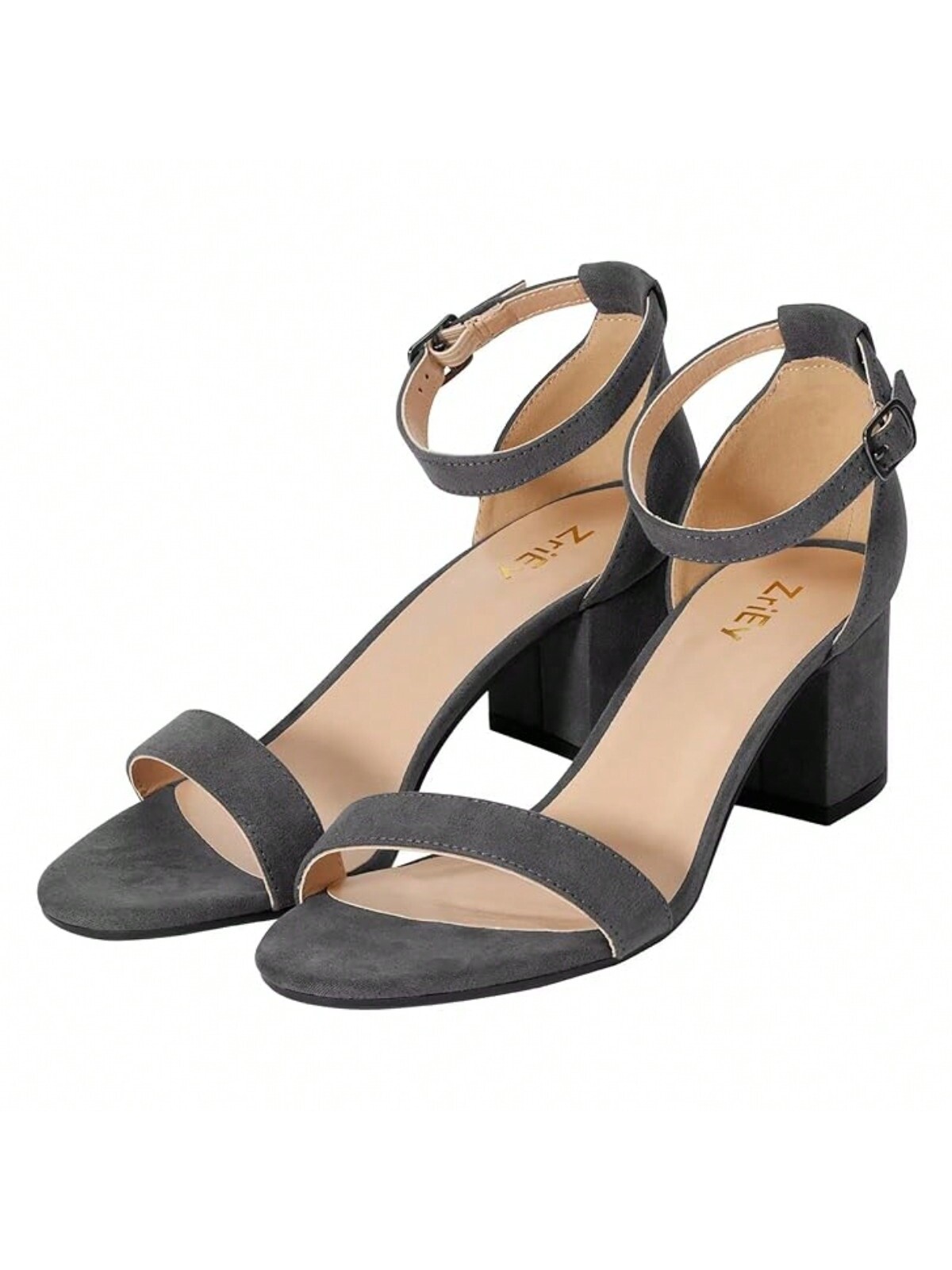 In Grey Women Heeled Sandals