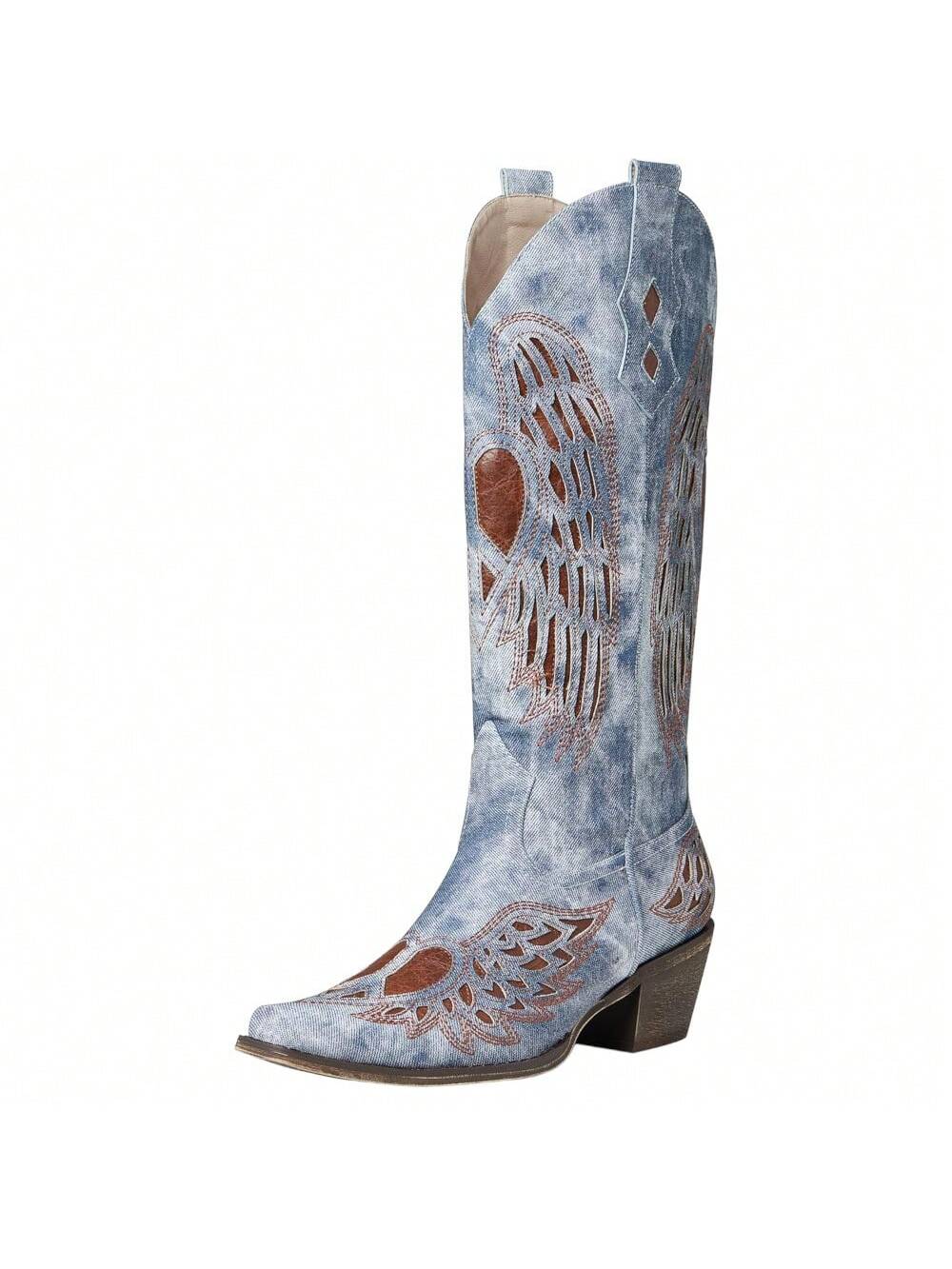 In Blue Women Mid-Calf Boots