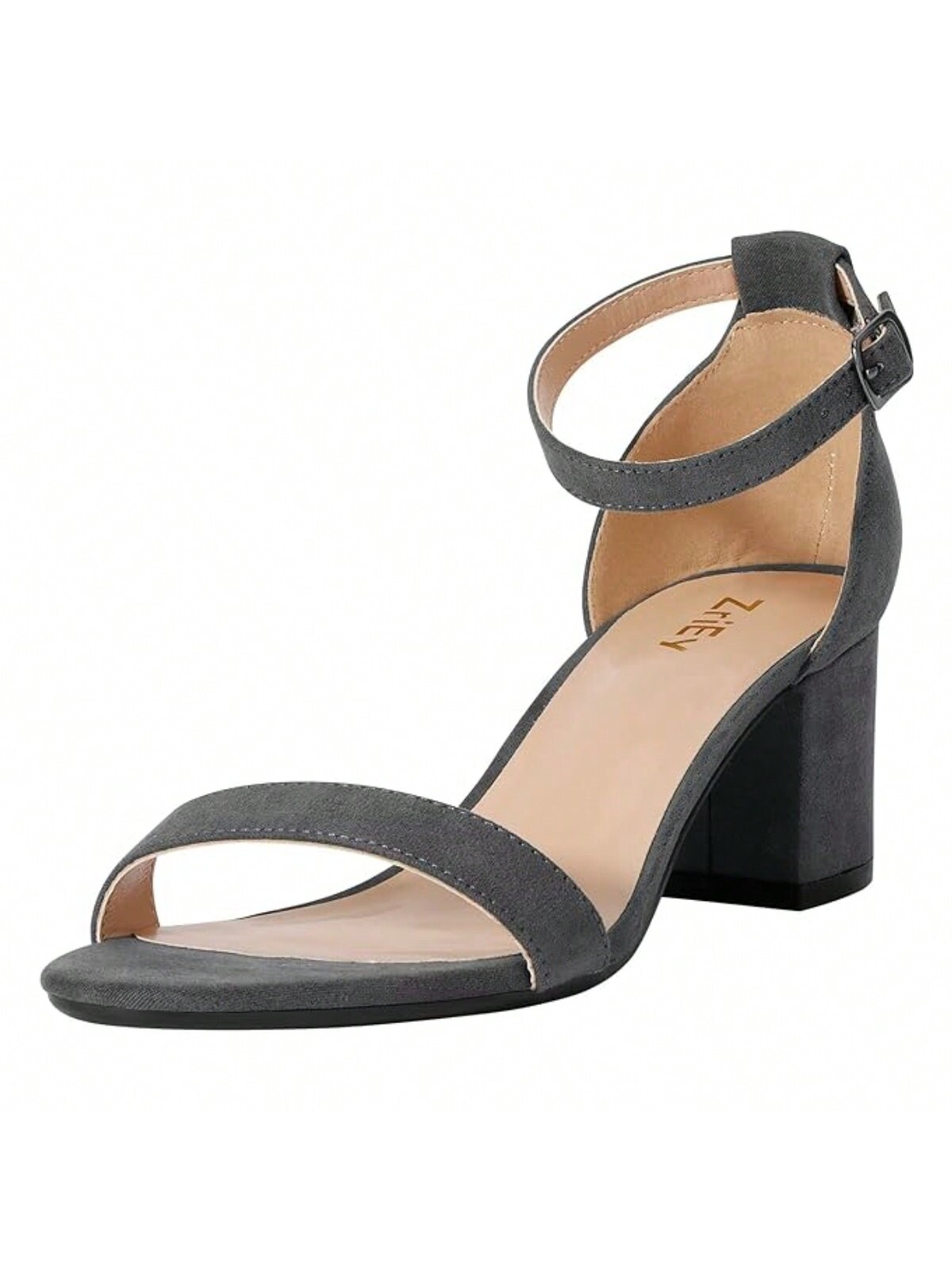 In Grey Women Heeled Sandals