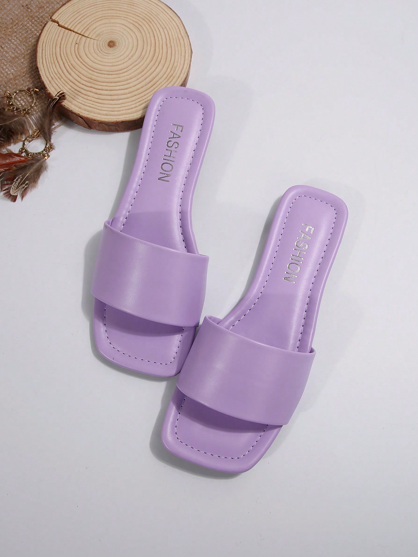 In Mauve Purple Women Shoes