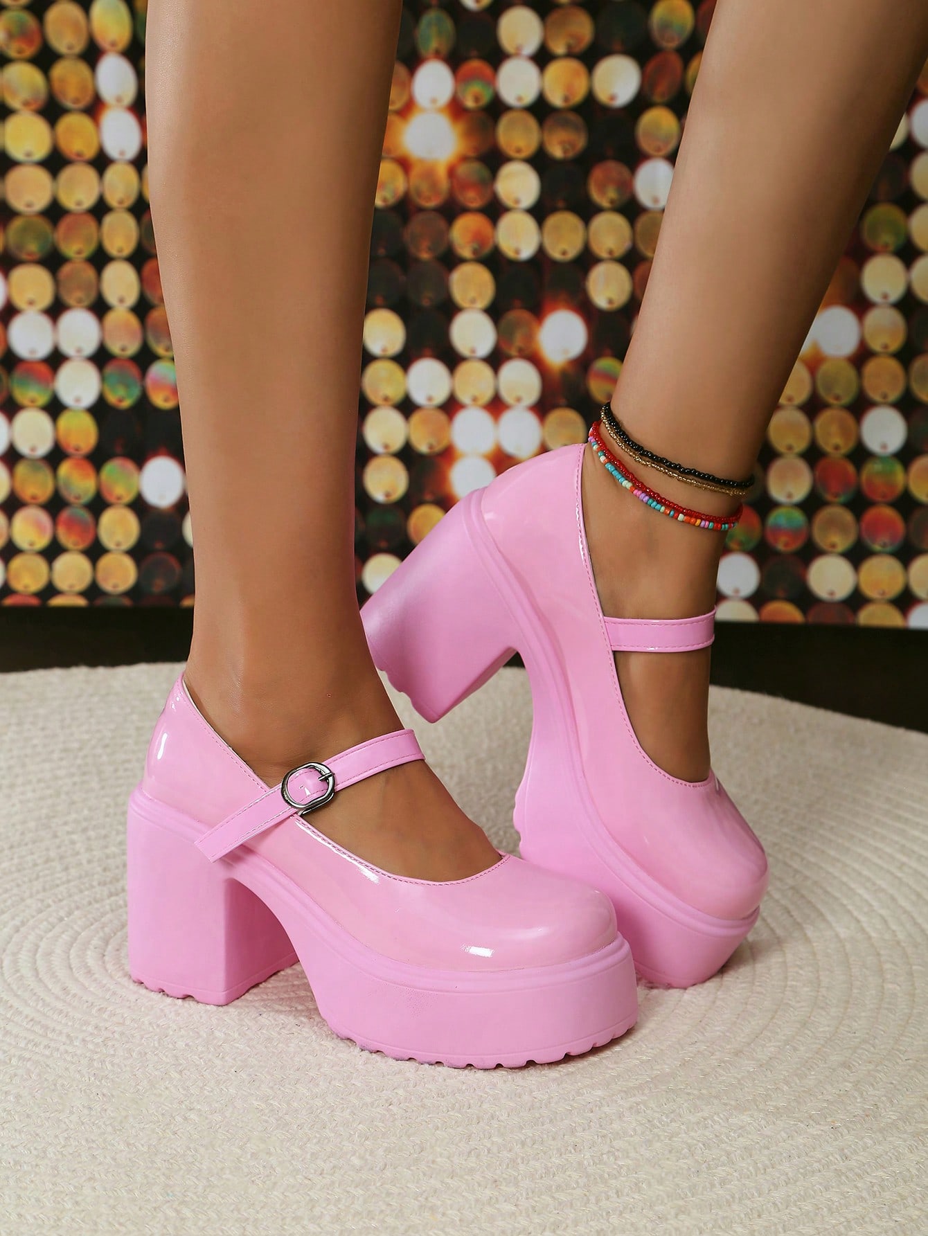 In Pink Women Wedges & Flatform