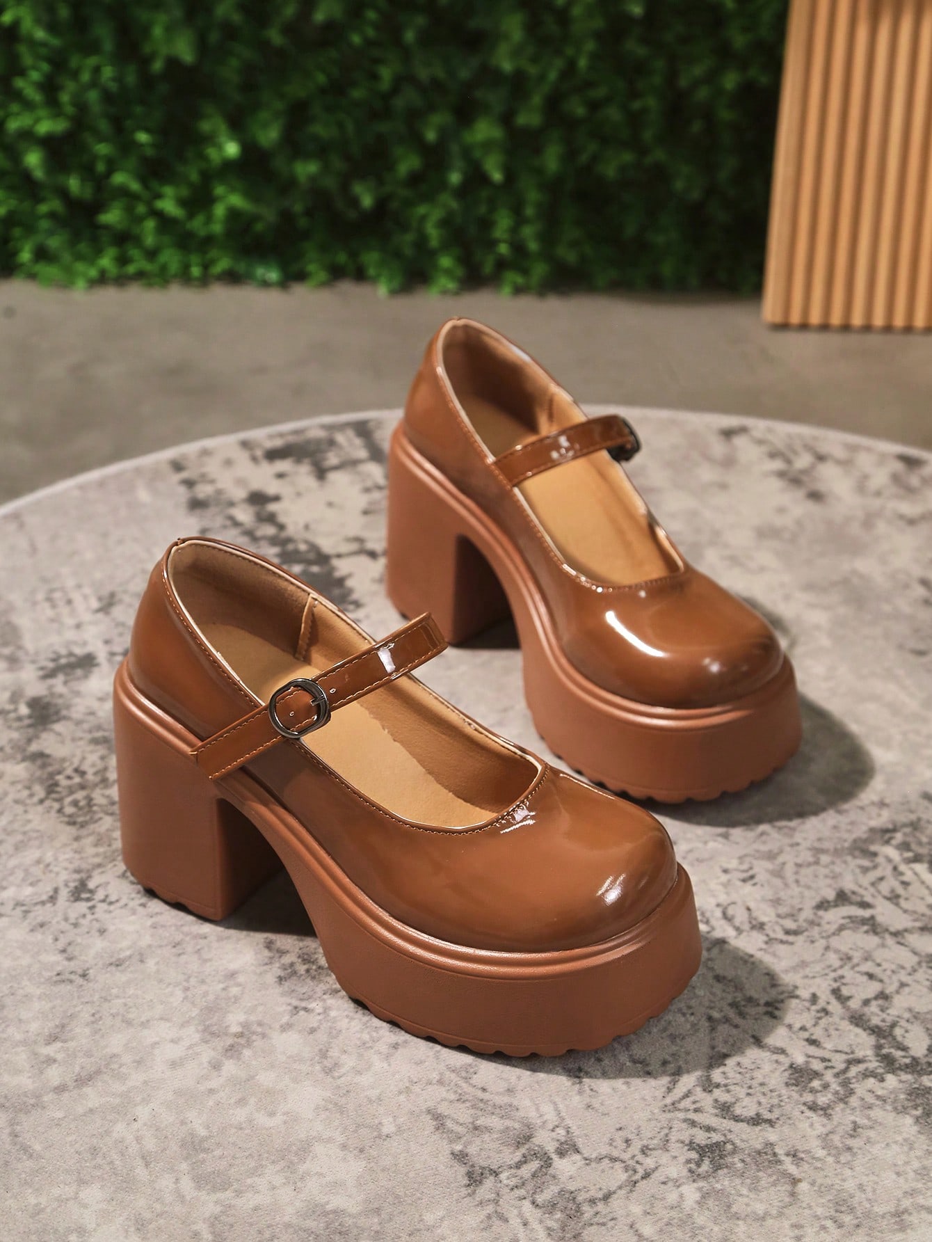 In Brown Women Wedges & Flatform