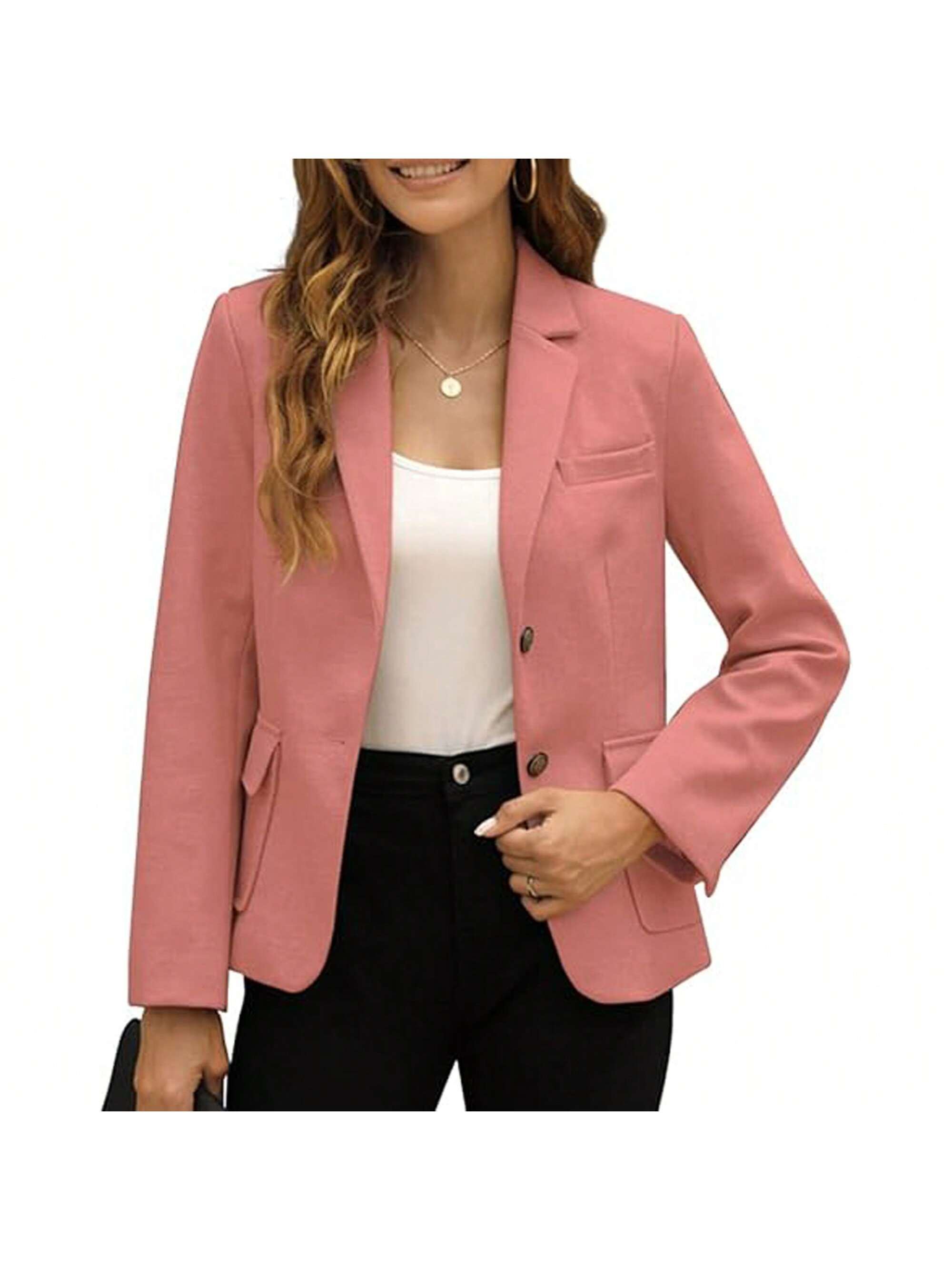 In Pink Women Blazers