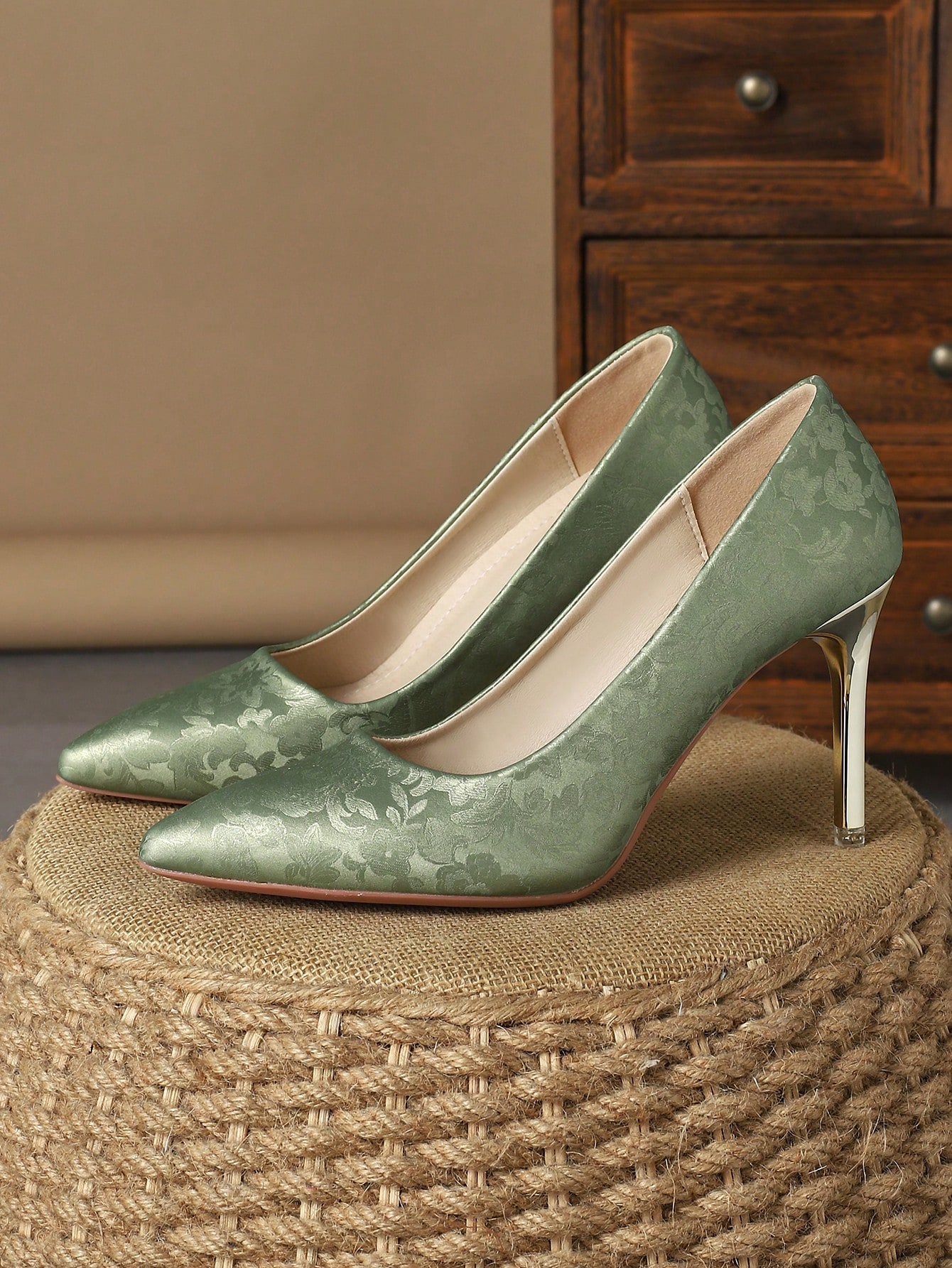 In Mint Green Women Shoes