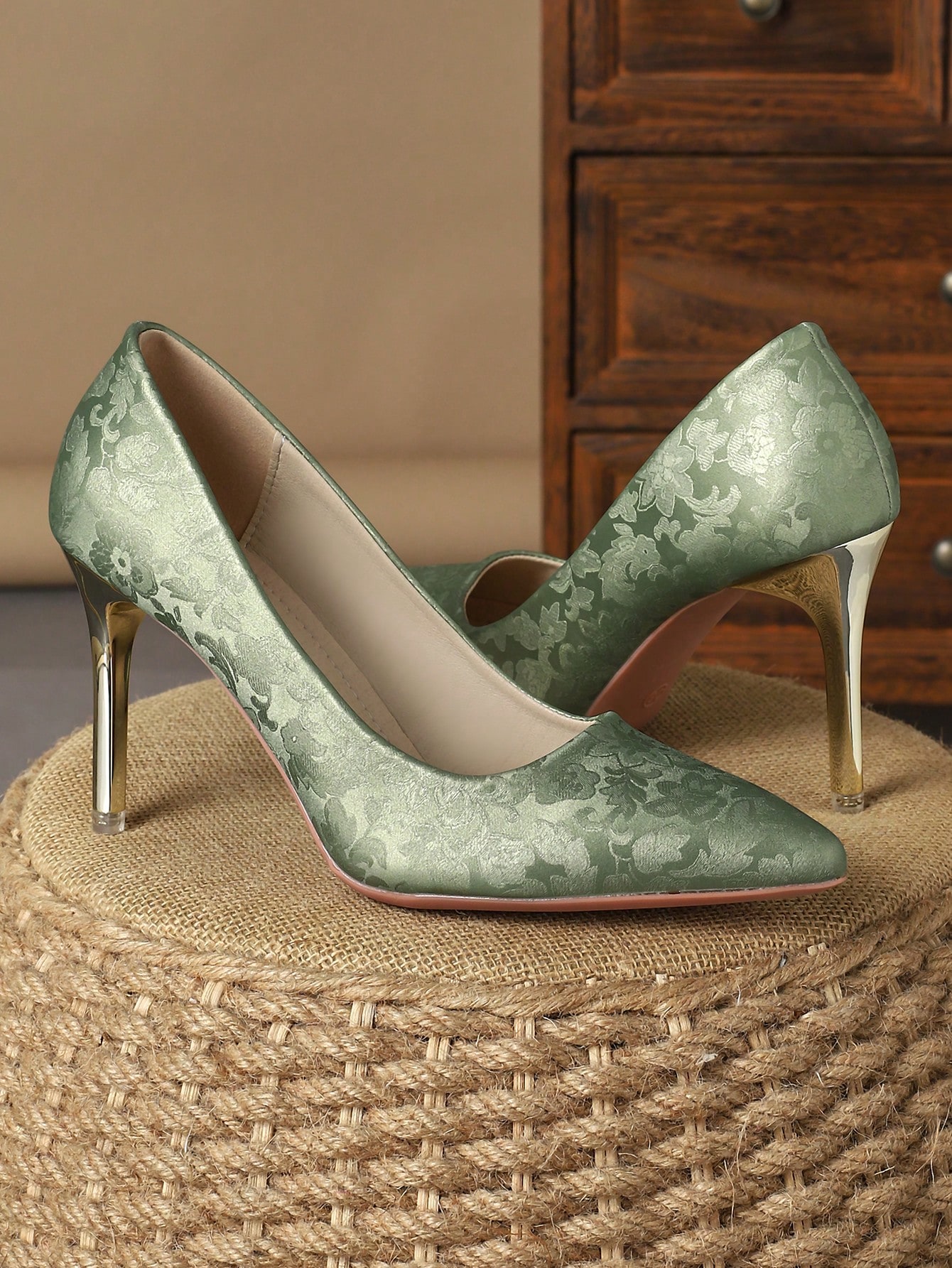 In Mint Green Women Shoes