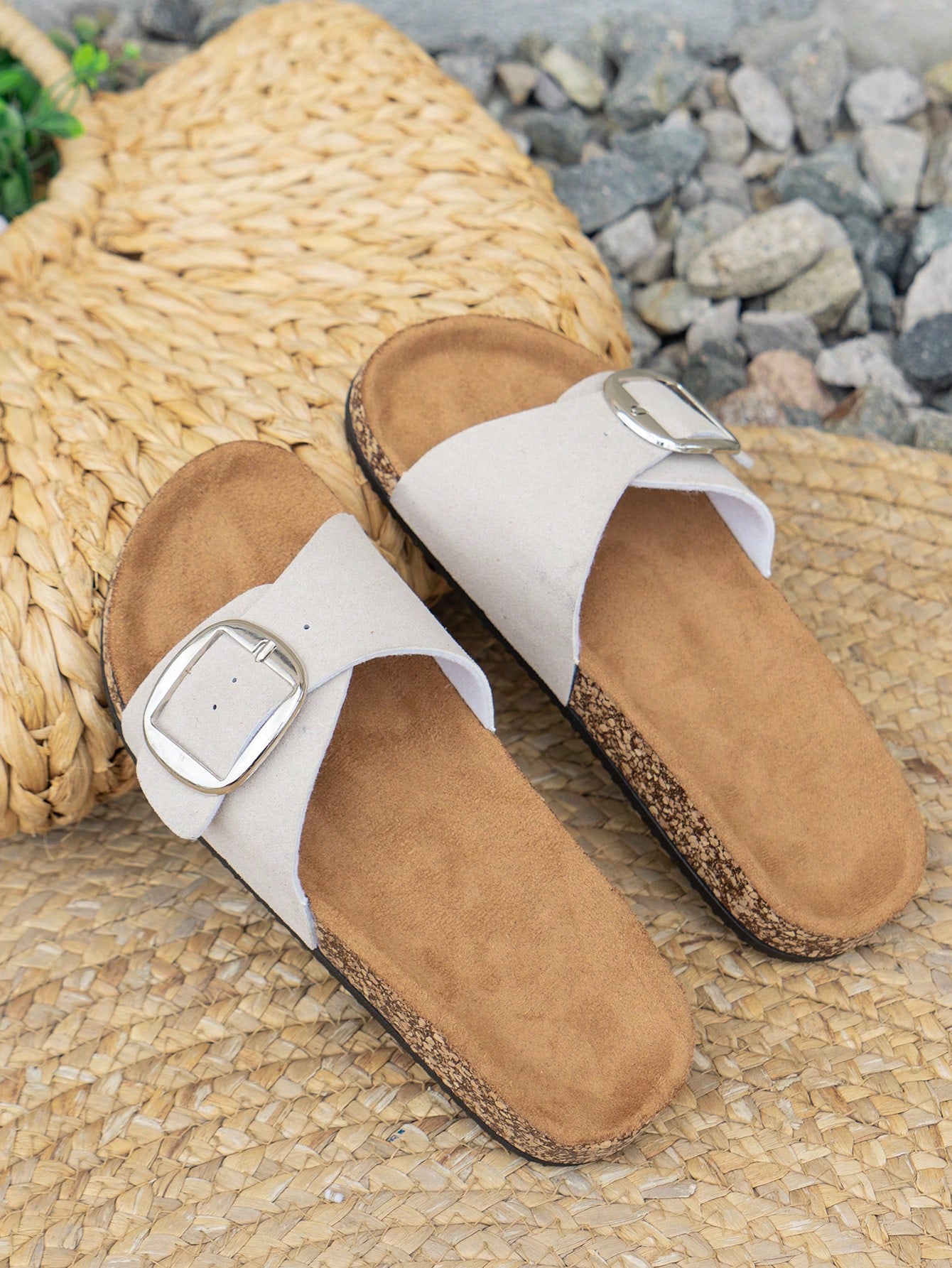 In Beige Women Slippers