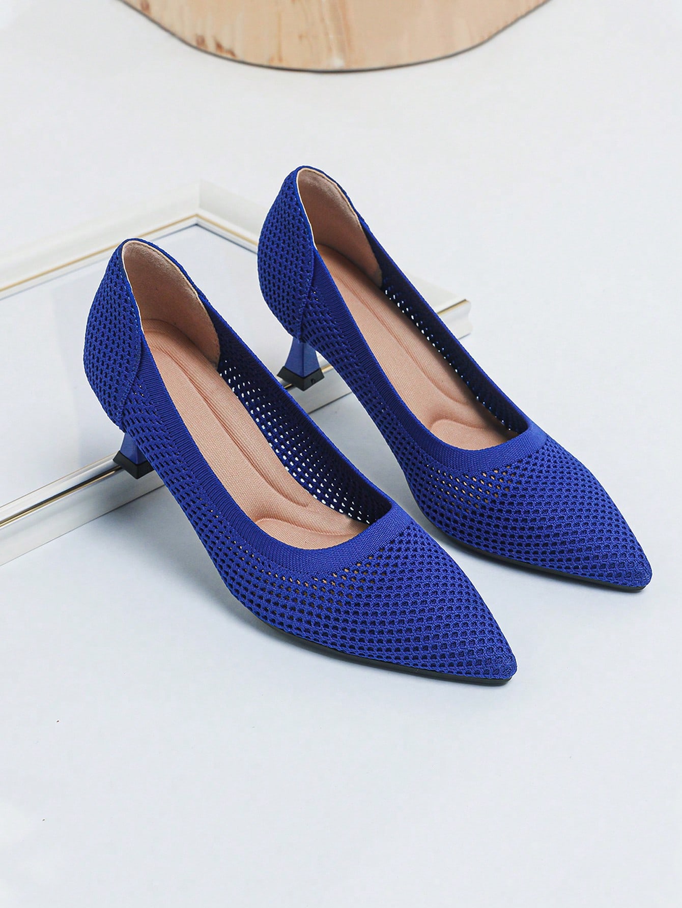 In Blue Women Pumps