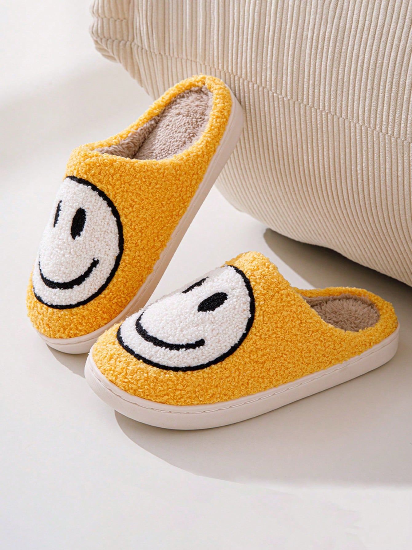 In Yellow Women Home Slippers