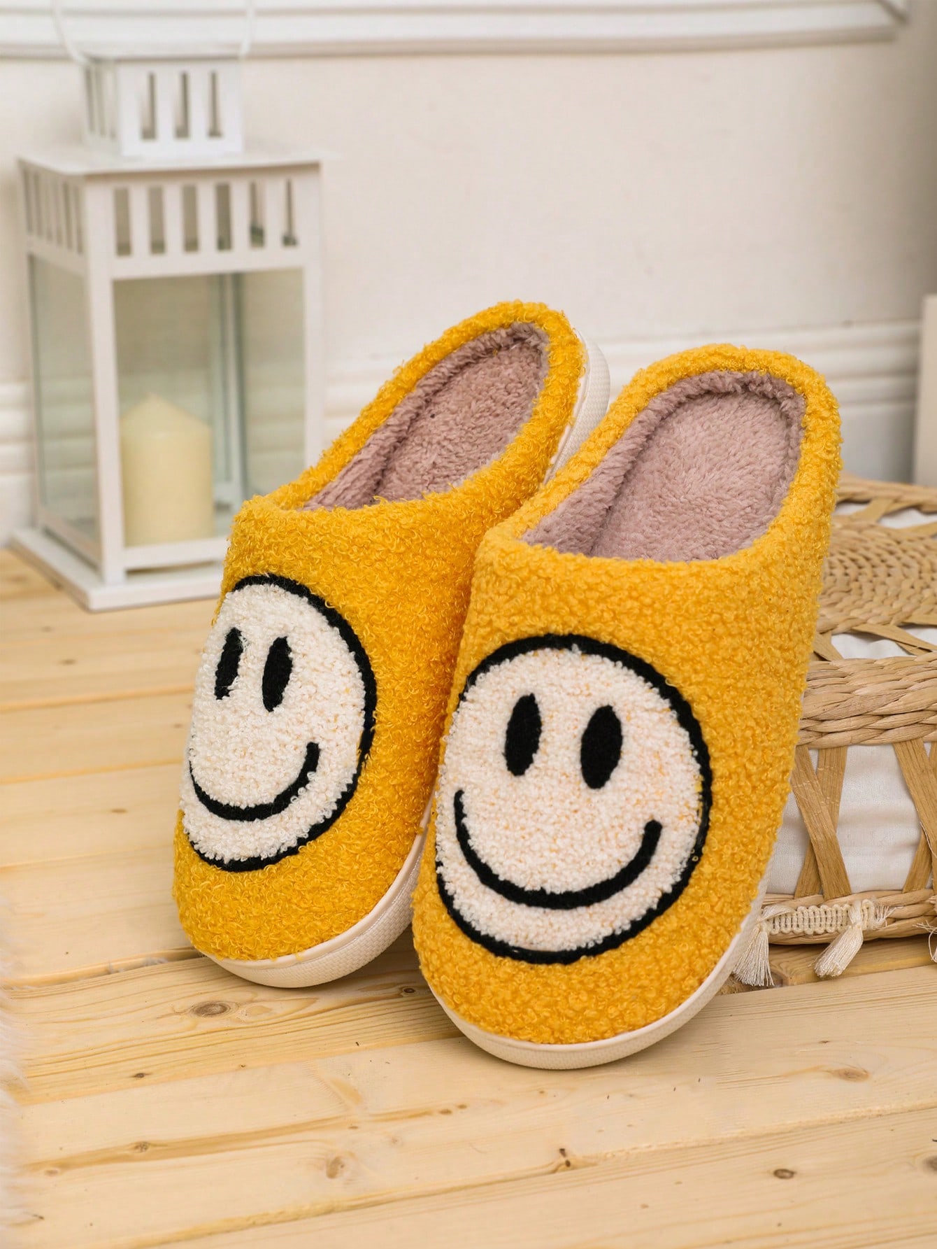 In Yellow Women Home Slippers