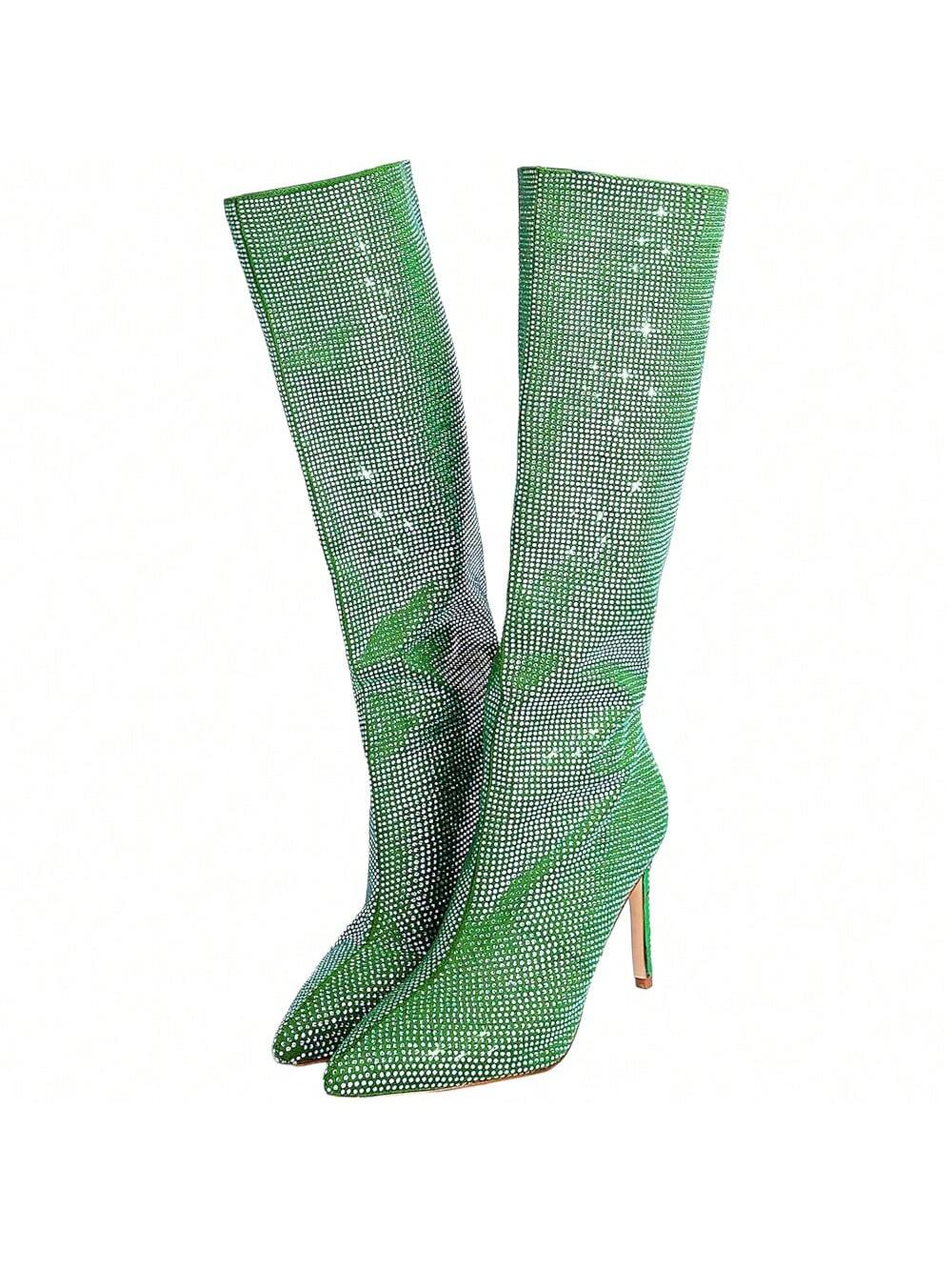 In Green Women Fashion Boots