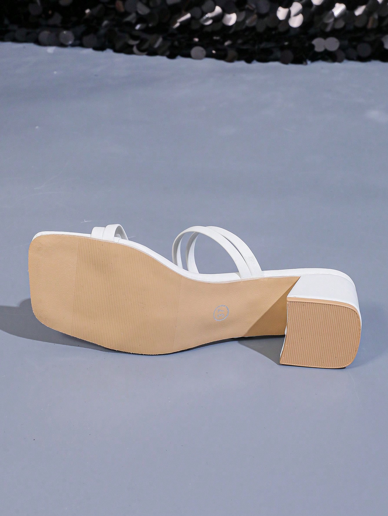 In White Women Heeled Sandals