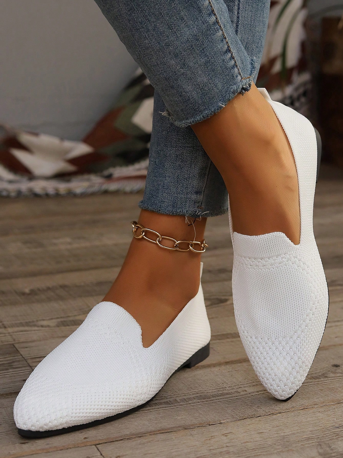 In White Women Flats