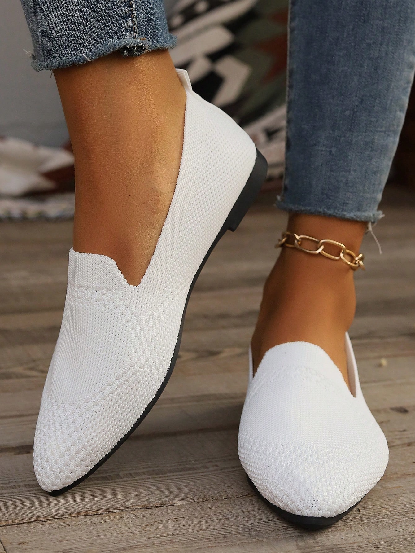 In White Women Flats