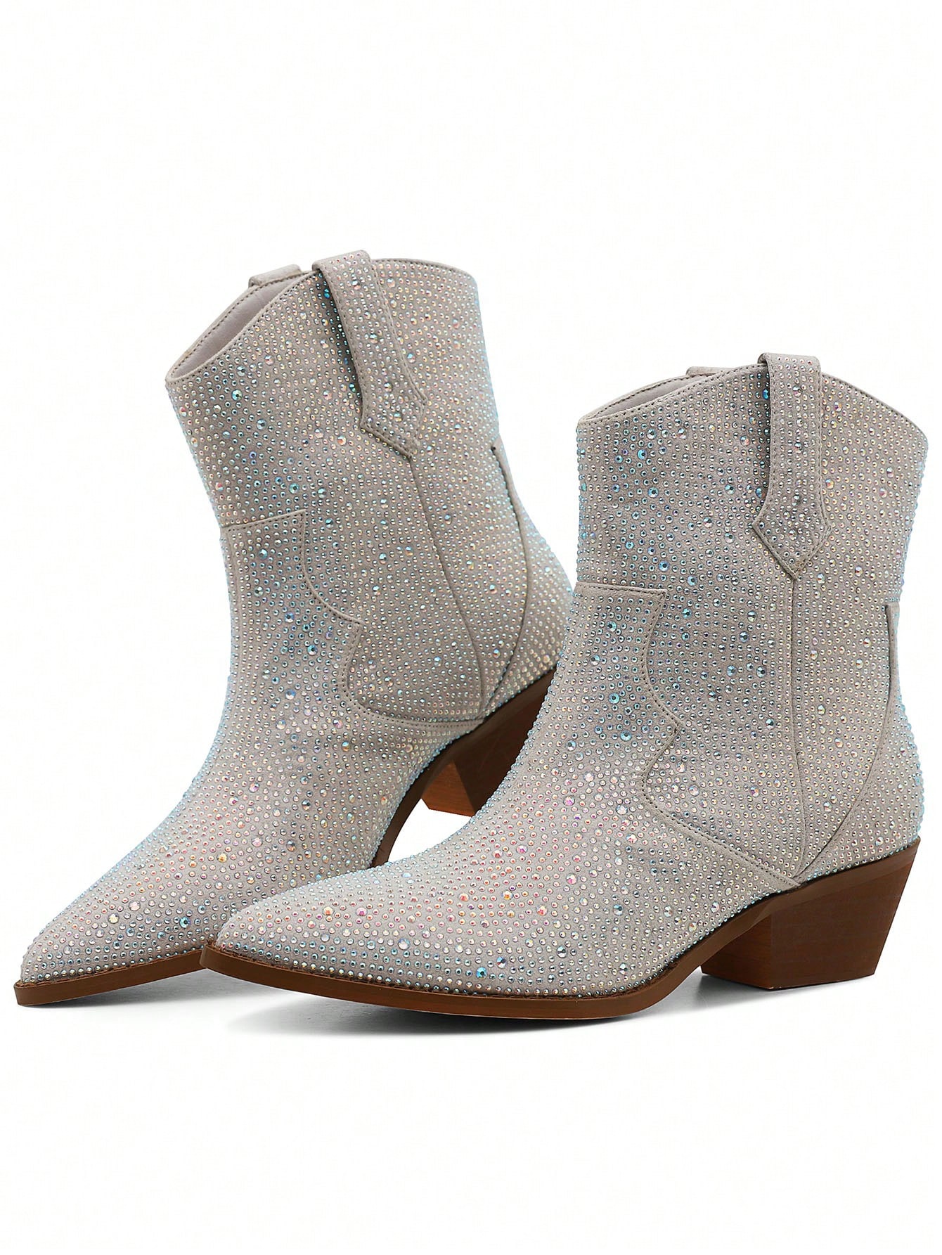 In Silver Women Ankle Boots & Booties