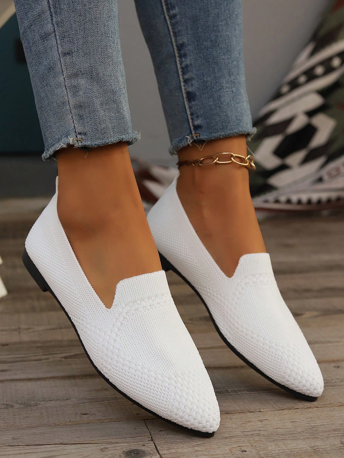 In White Women Flats