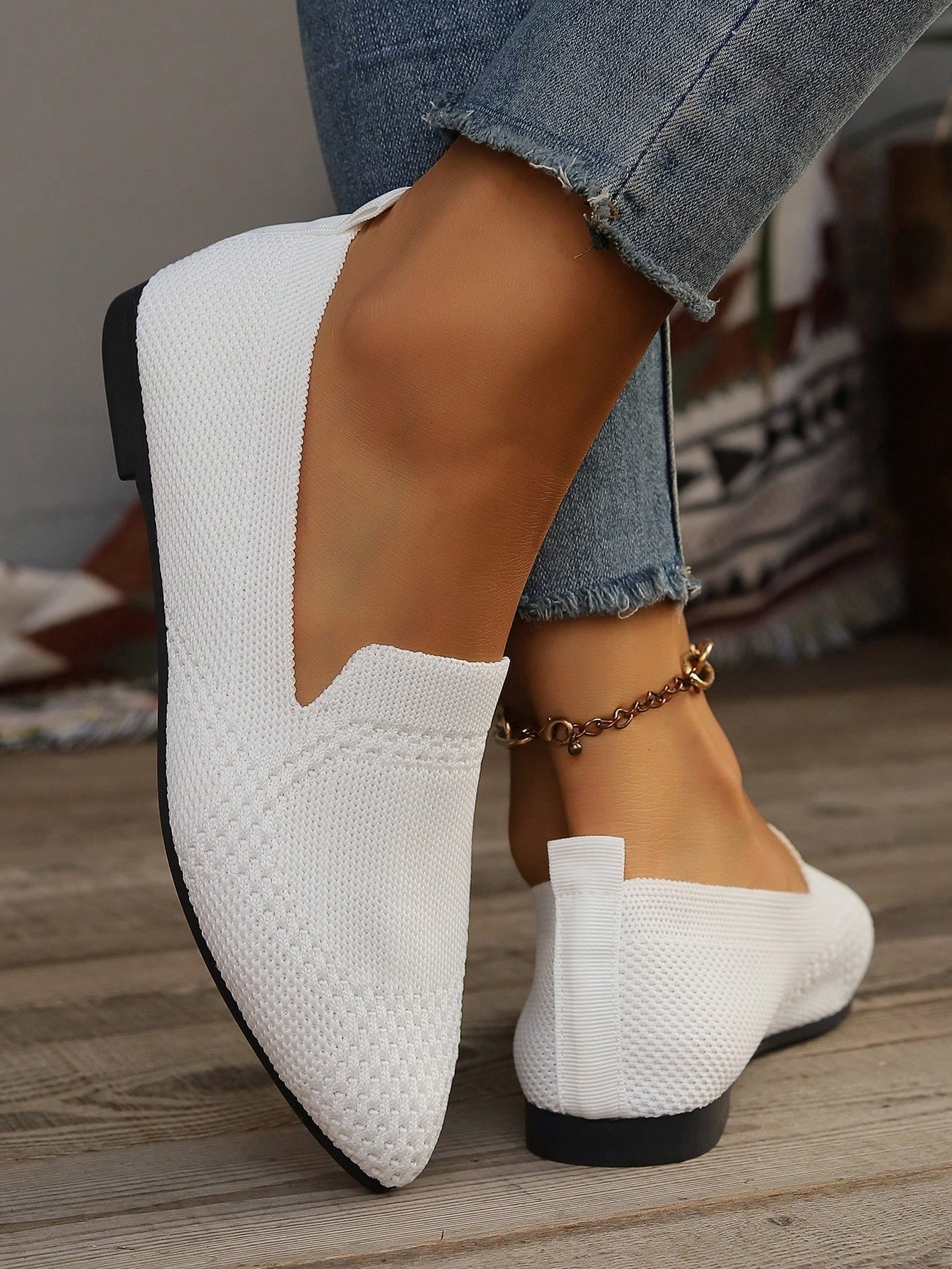 In White Women Flats