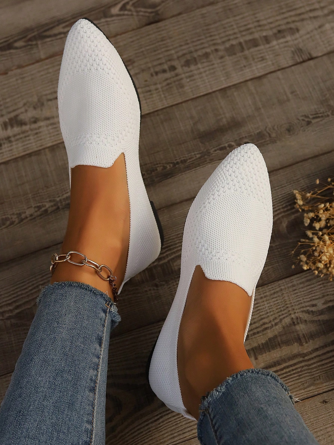 In White Women Flats