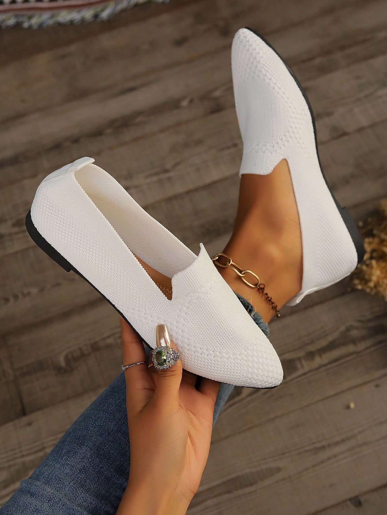 In White Women Flats