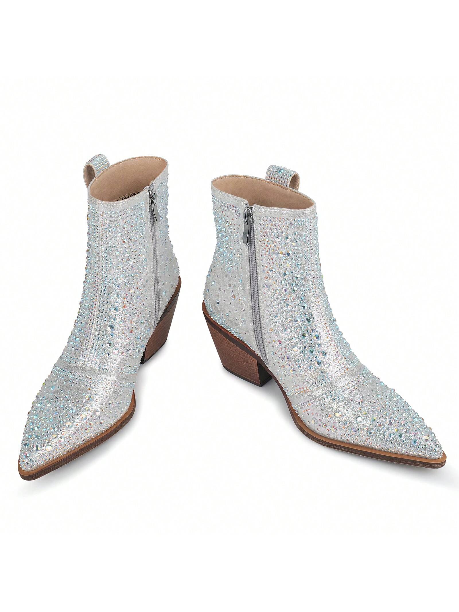 In Silver Women Ankle Boots & Booties