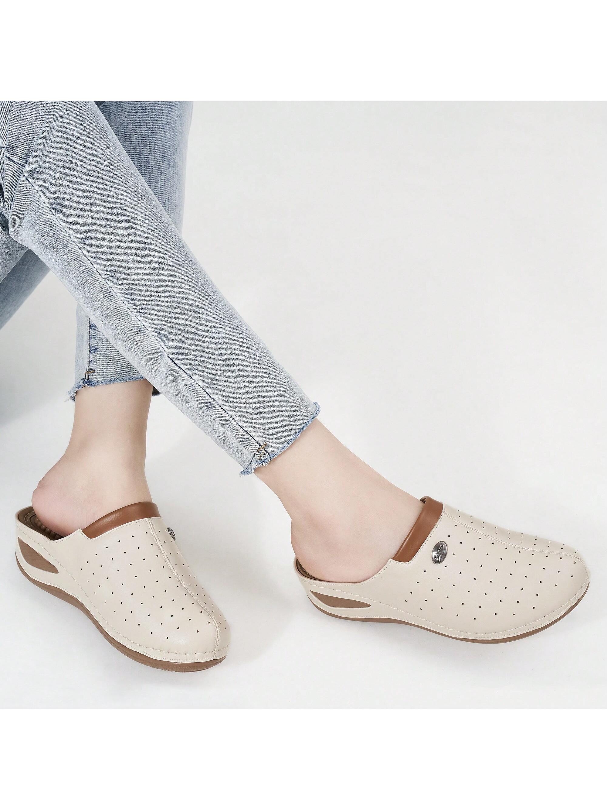 In Beige Women Wedges & Flatform