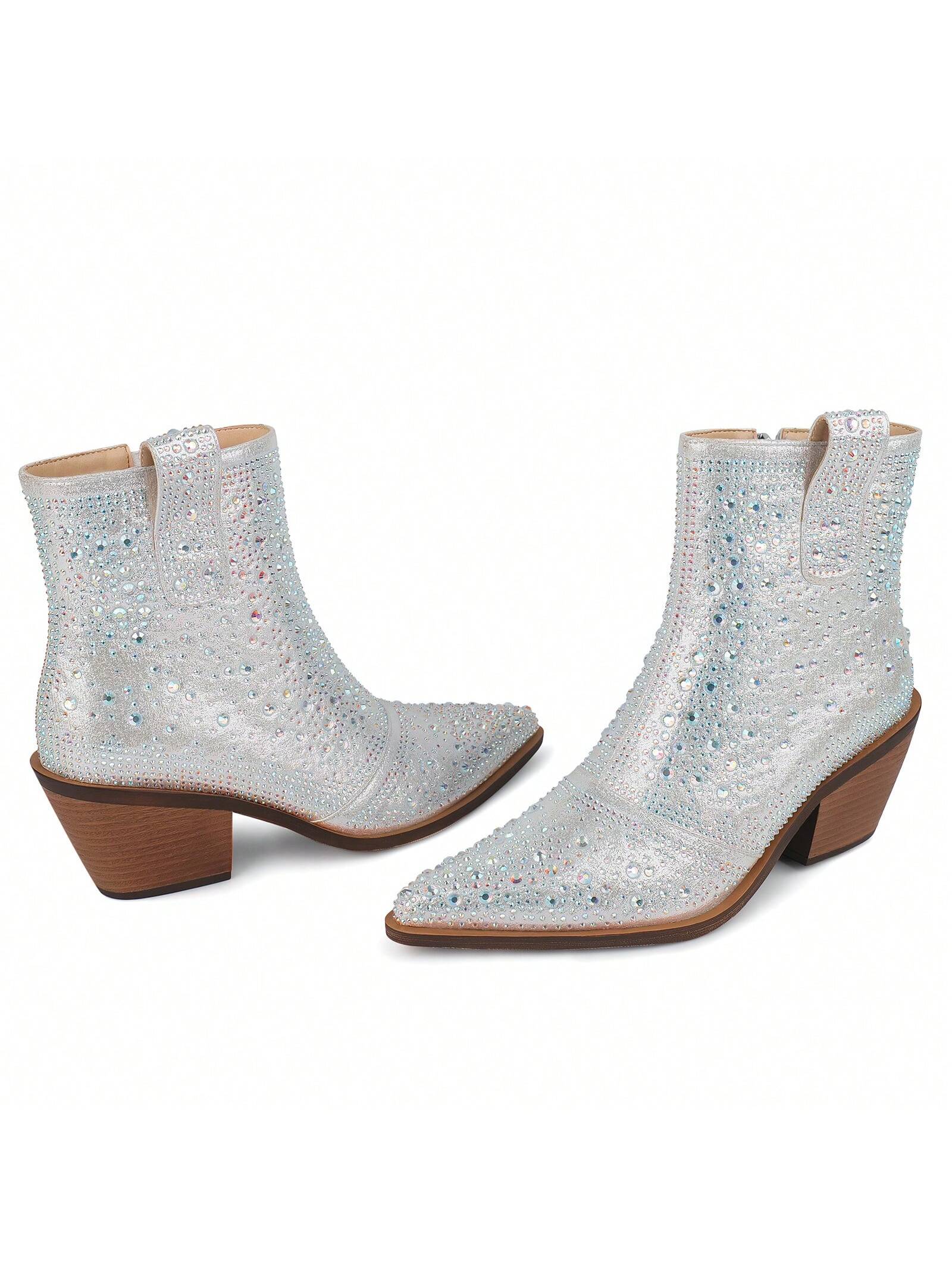 In Silver Women Ankle Boots & Booties